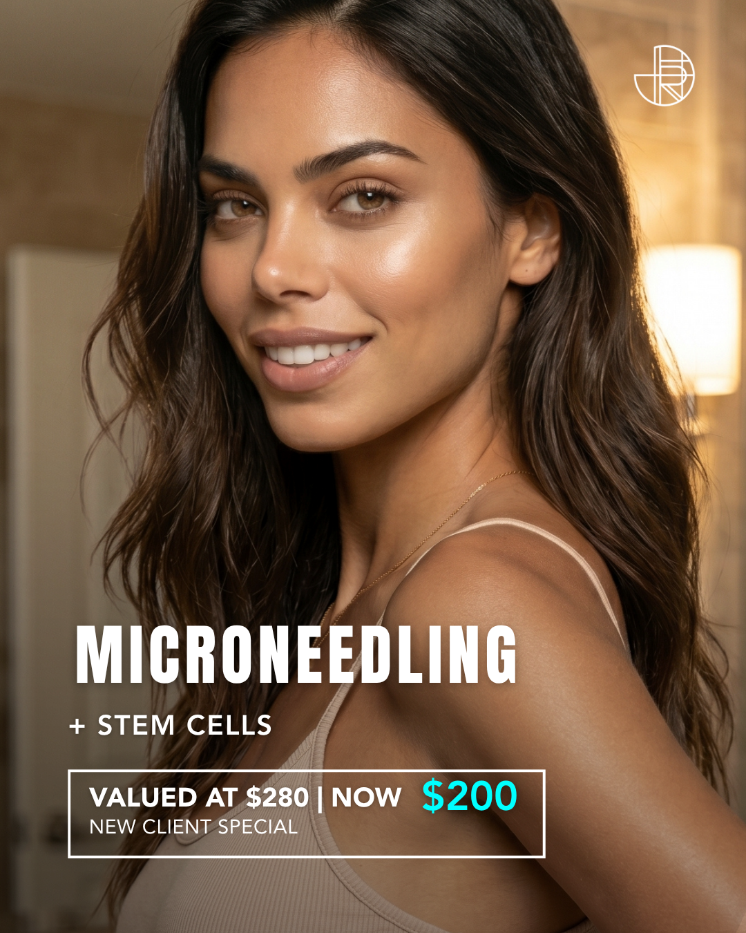Redefine Studios Las Vegas Facebook ad: Tighten and Smooth Your Face