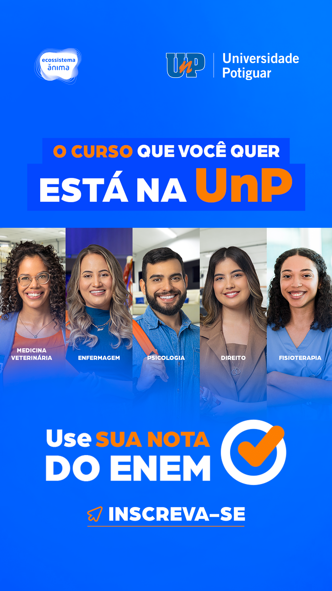UnP, Universidade Potiguar Facebook ad from Feb 13, 2026