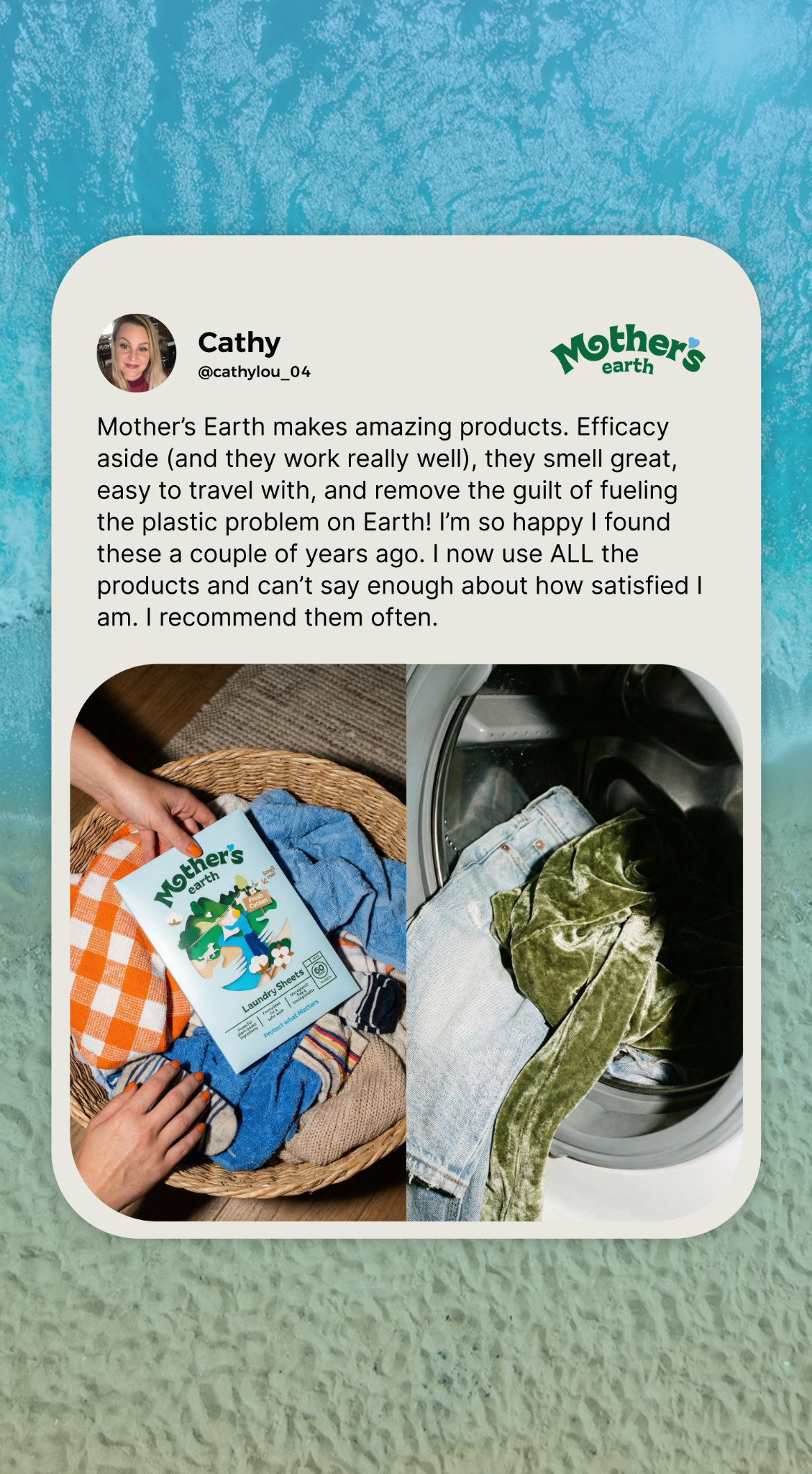 Mothers Earth Facebook ad