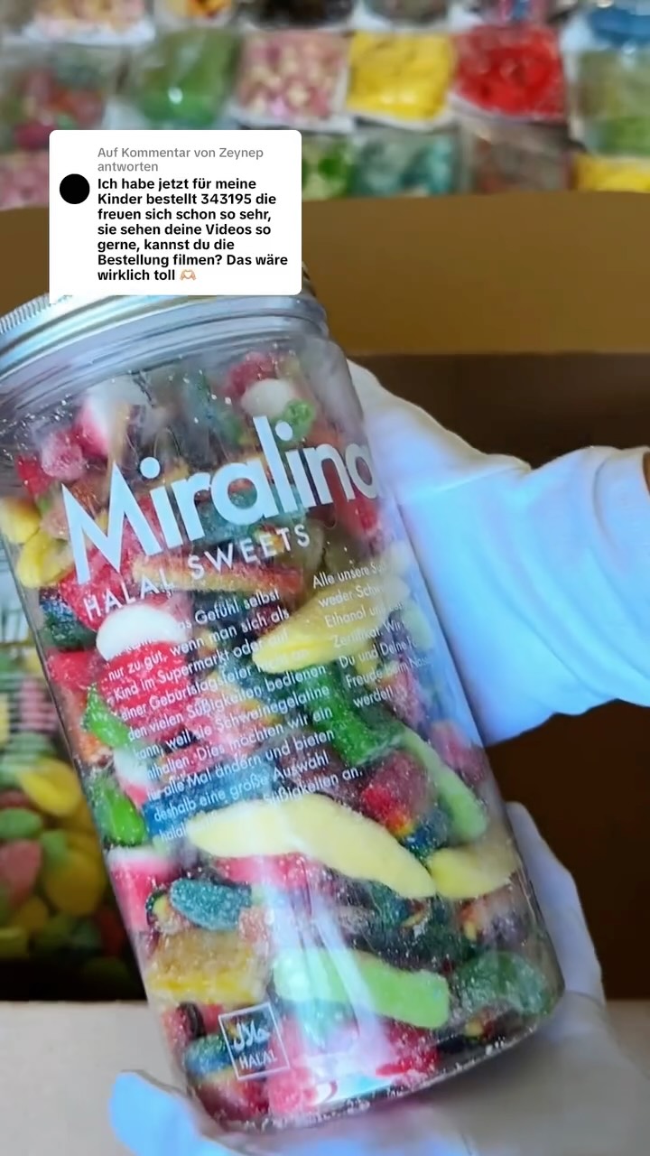 Miralina's Halal Sweets Facebook ad: Die perfekte Bestellung für Familien