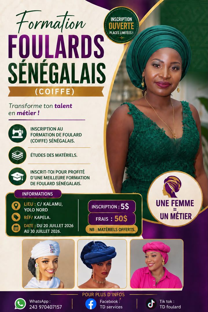 TDservices Facebook ad: Jour-j fin inscription le 18 juillet