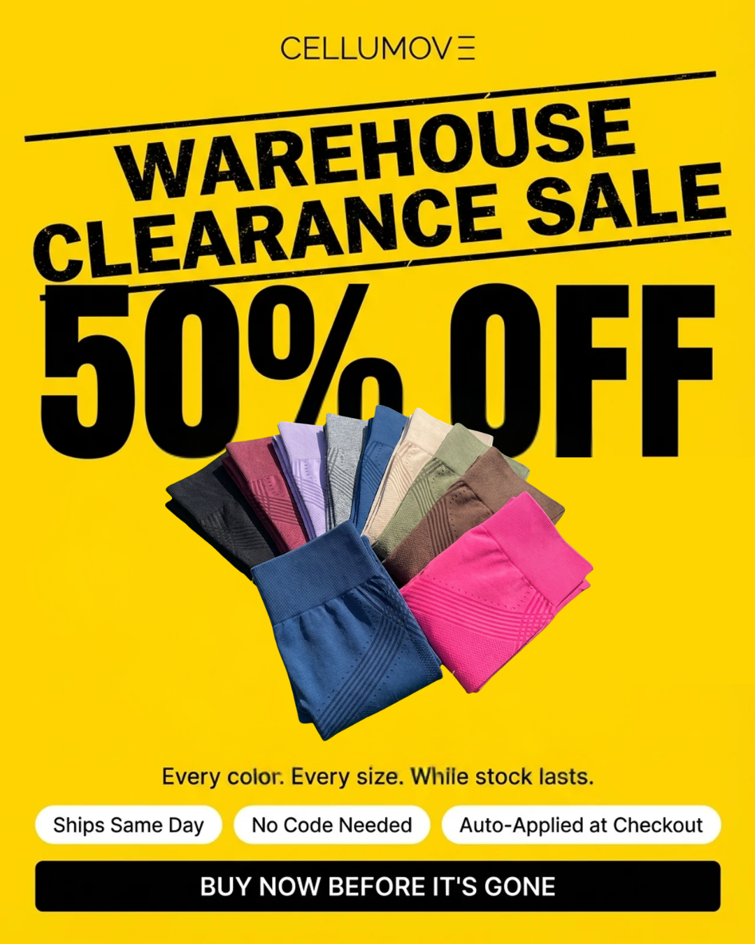 Cellumove Fitwear Facebook ad