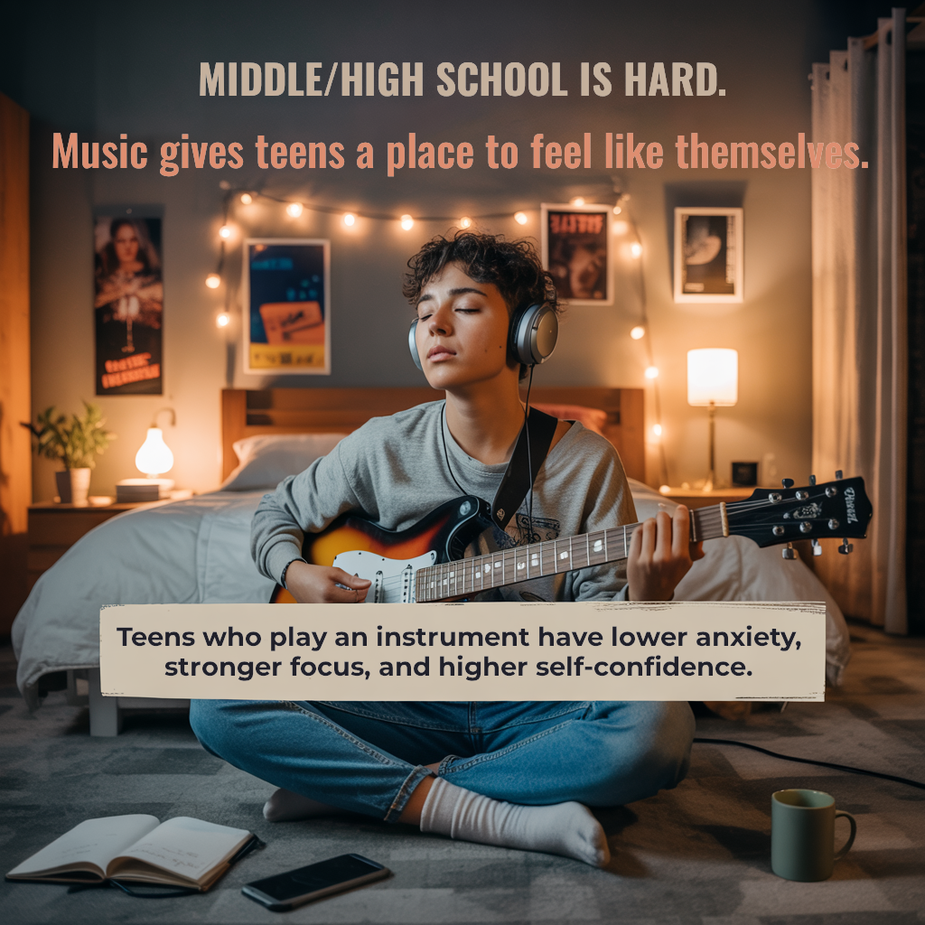 Music Academy Of Westchester Facebook ad from Apr 18, 2026