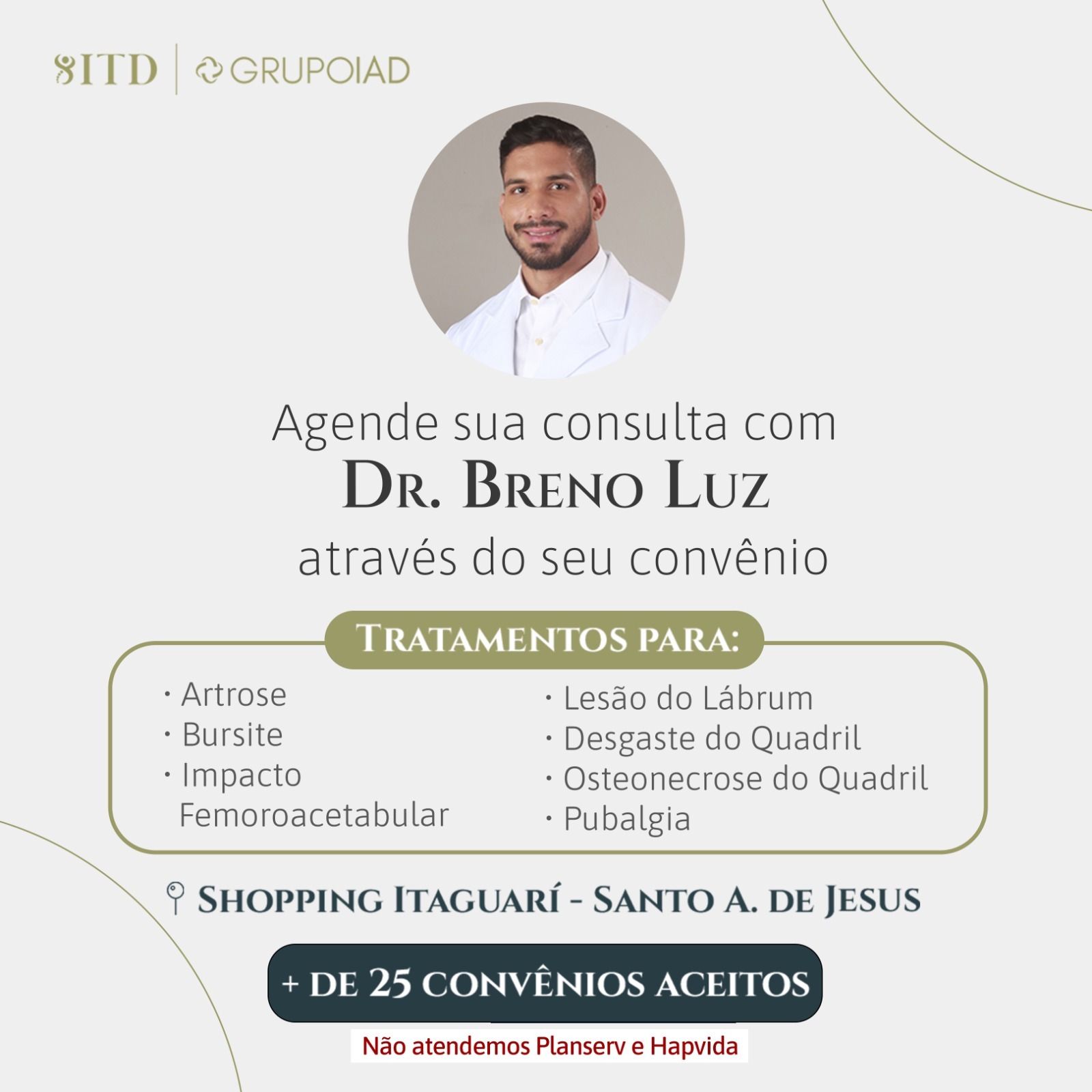 Instituto de Tratamento da Dor Facebook ad: Dores no quadril que atrapalham sua rotina?