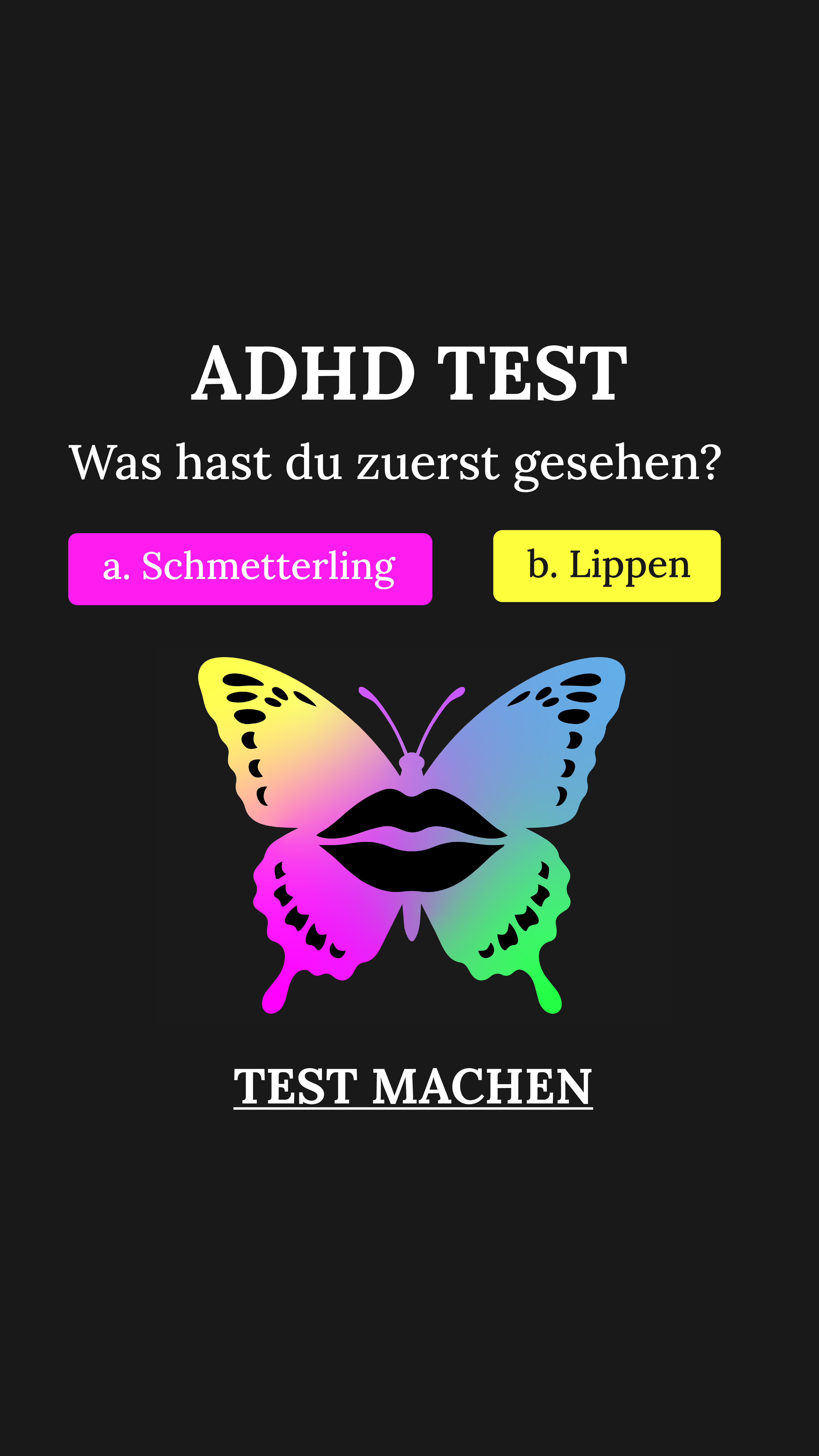 International IQ test Facebook ad