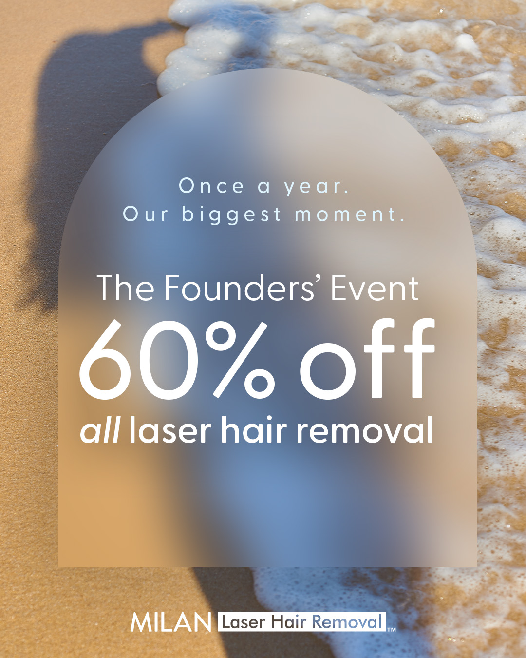 Milan Laser Hair Removal Facebook ad