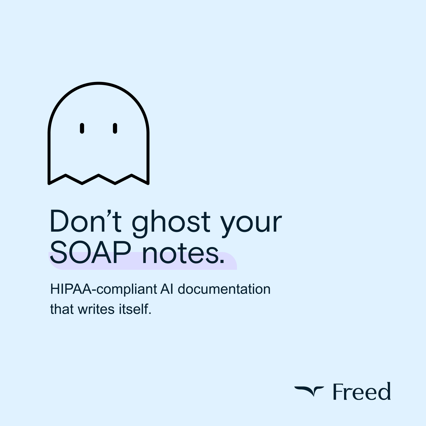 Freed Facebook ad