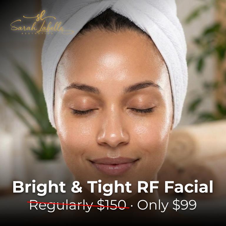 Sarah Labelle Aesthetics Facebook ad from Jun 1, 2026