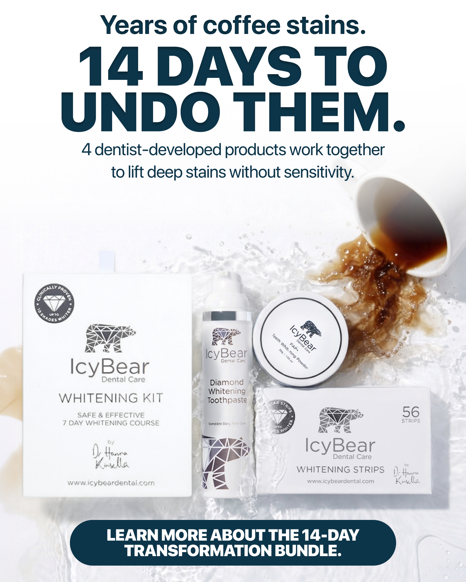 Icy Bear Dental Facebook ad