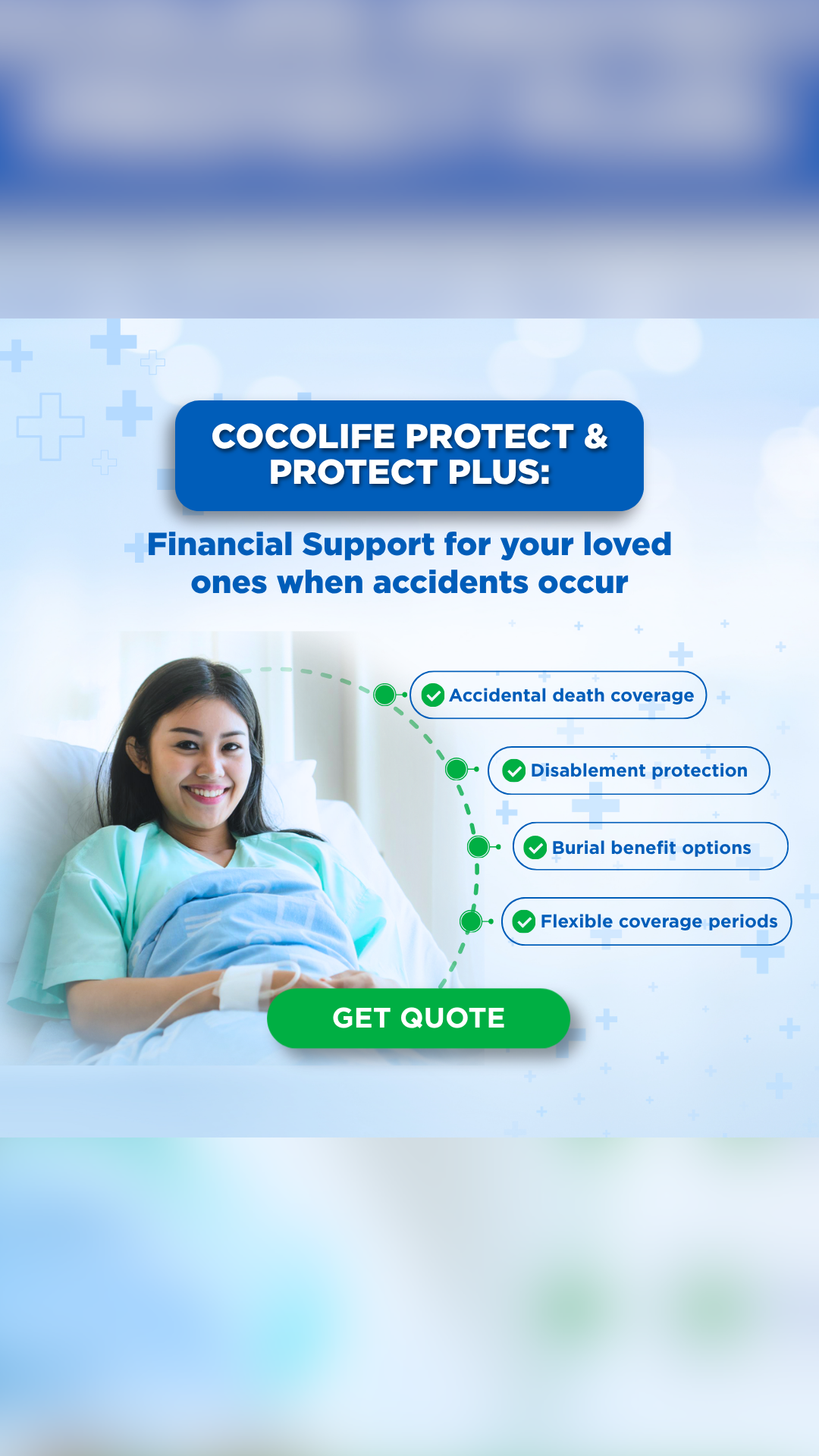 Cocolife Facebook ad: Protection You Can Depend On