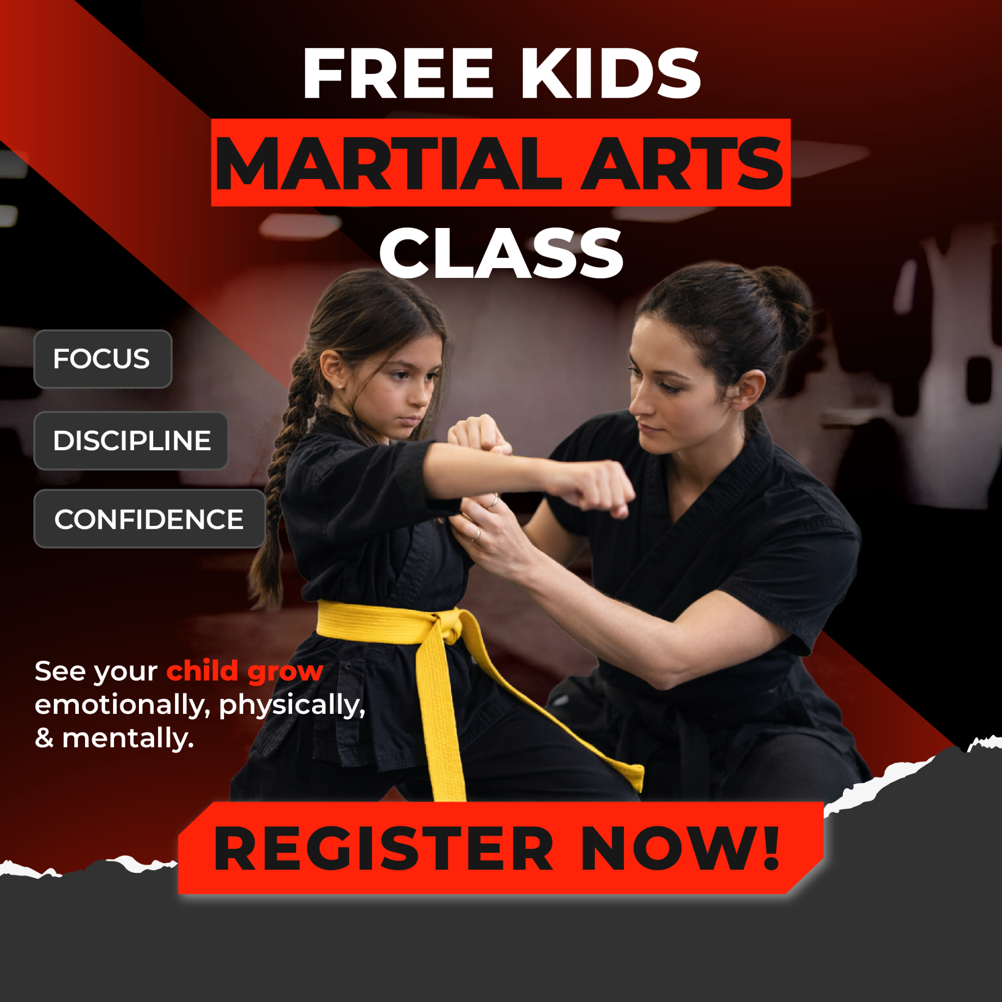 Maple Valley Martial Arts Center Facebook ad