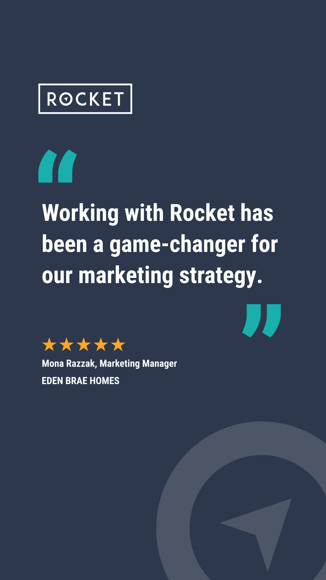 Rocket Agency Facebook ad