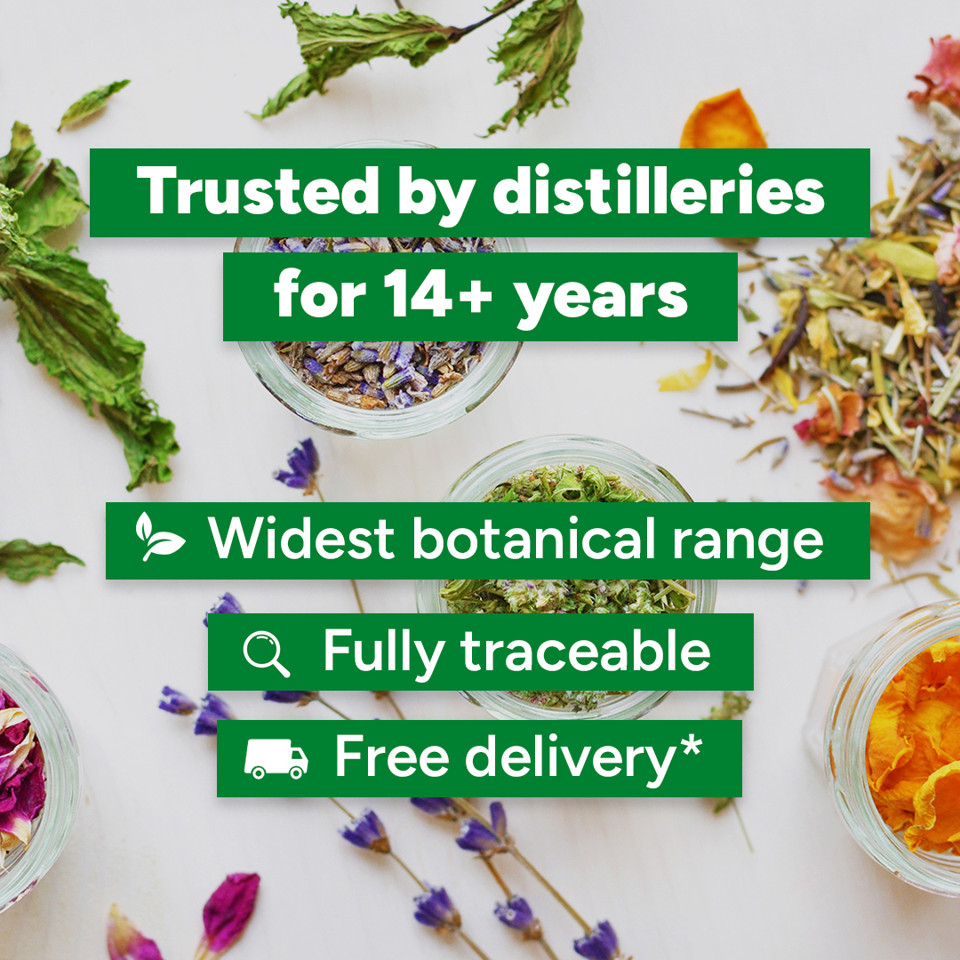 Cotswold Ingredients Facebook ad: Trusted by distilleries for 14+ years.
