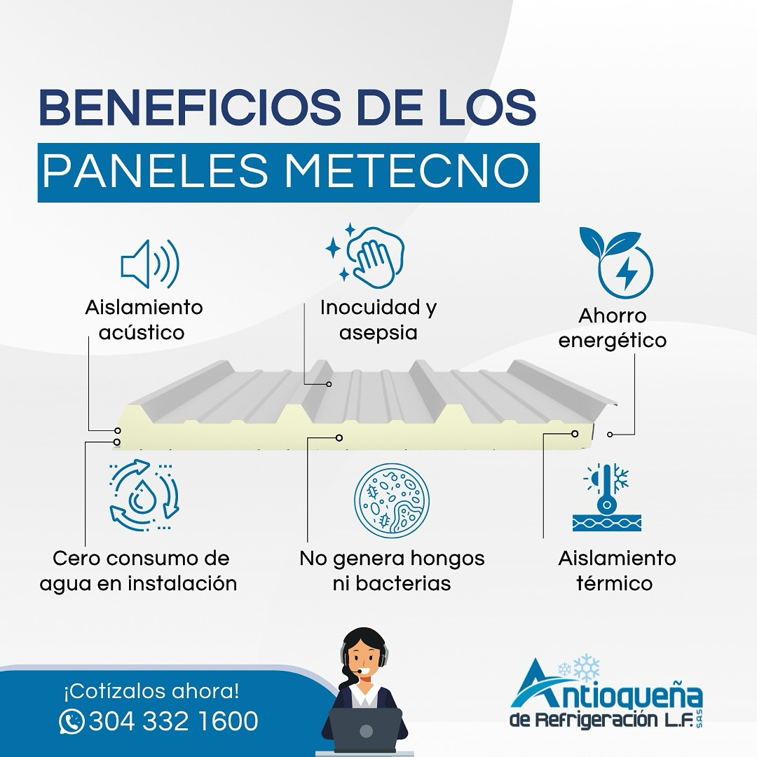 Antioqueña de Refrigeración Facebook ad: Estos son algunos de los beneficios al elegir…