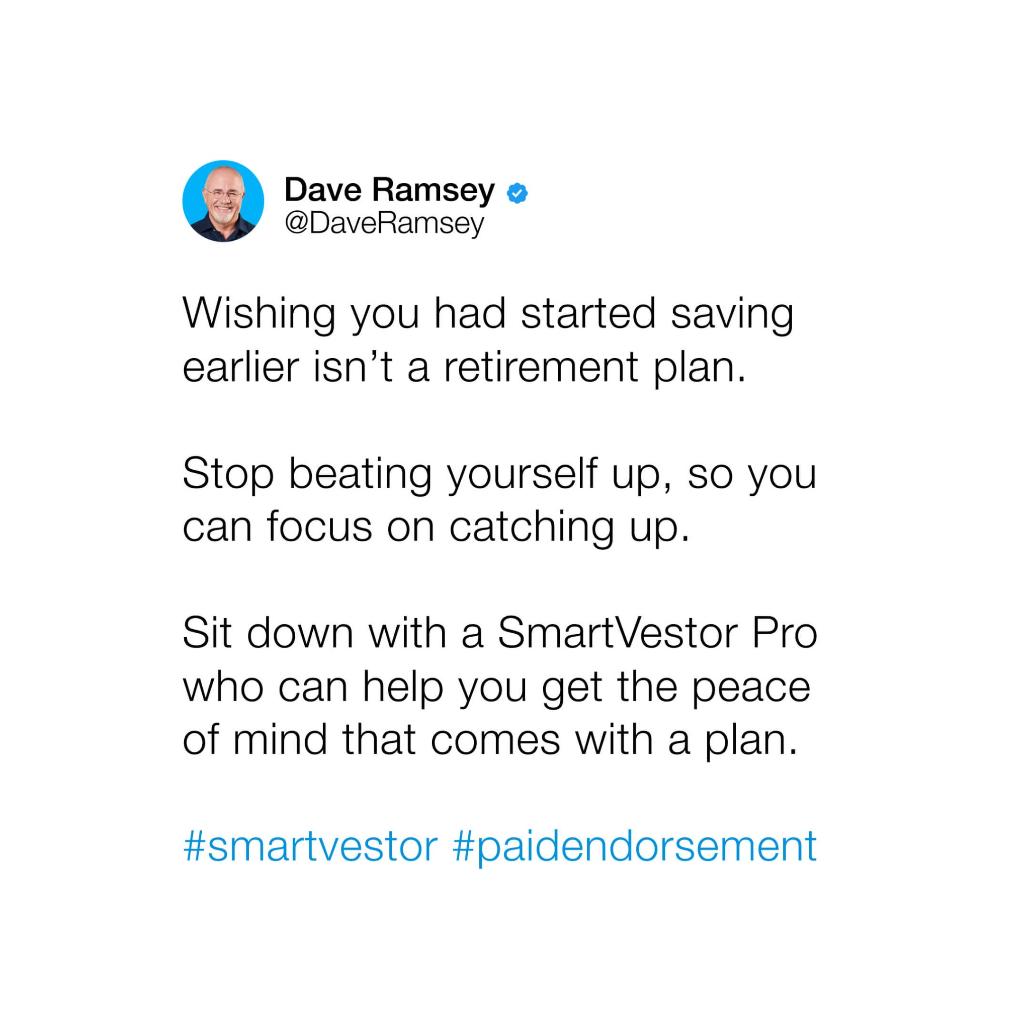 Dave Ramsey Facebook ad