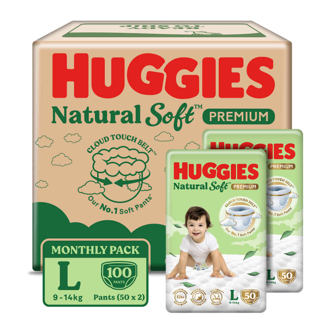 Huggies India Facebook ad: 2X Superior Dryness for Uninterrupted dreams