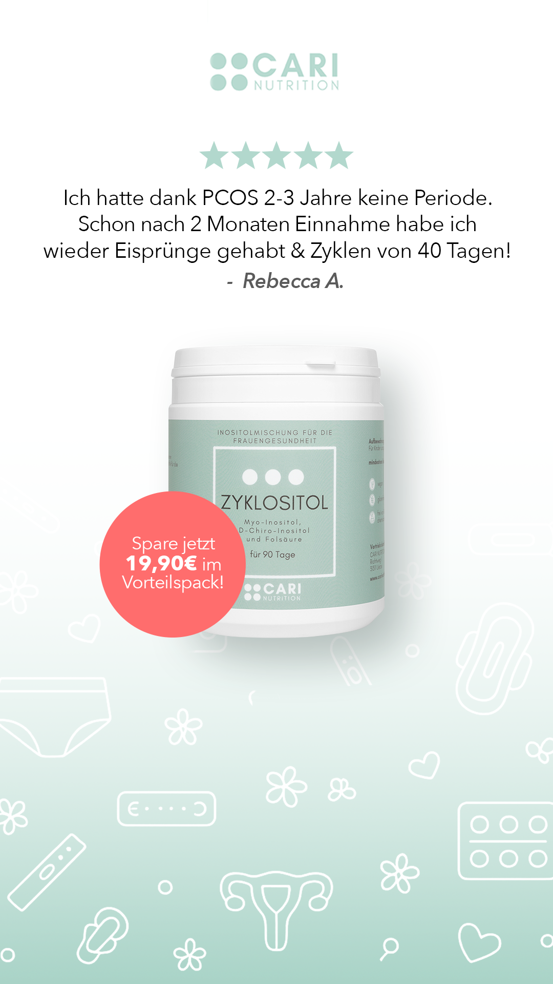 CARI Nutrition Facebook ad
