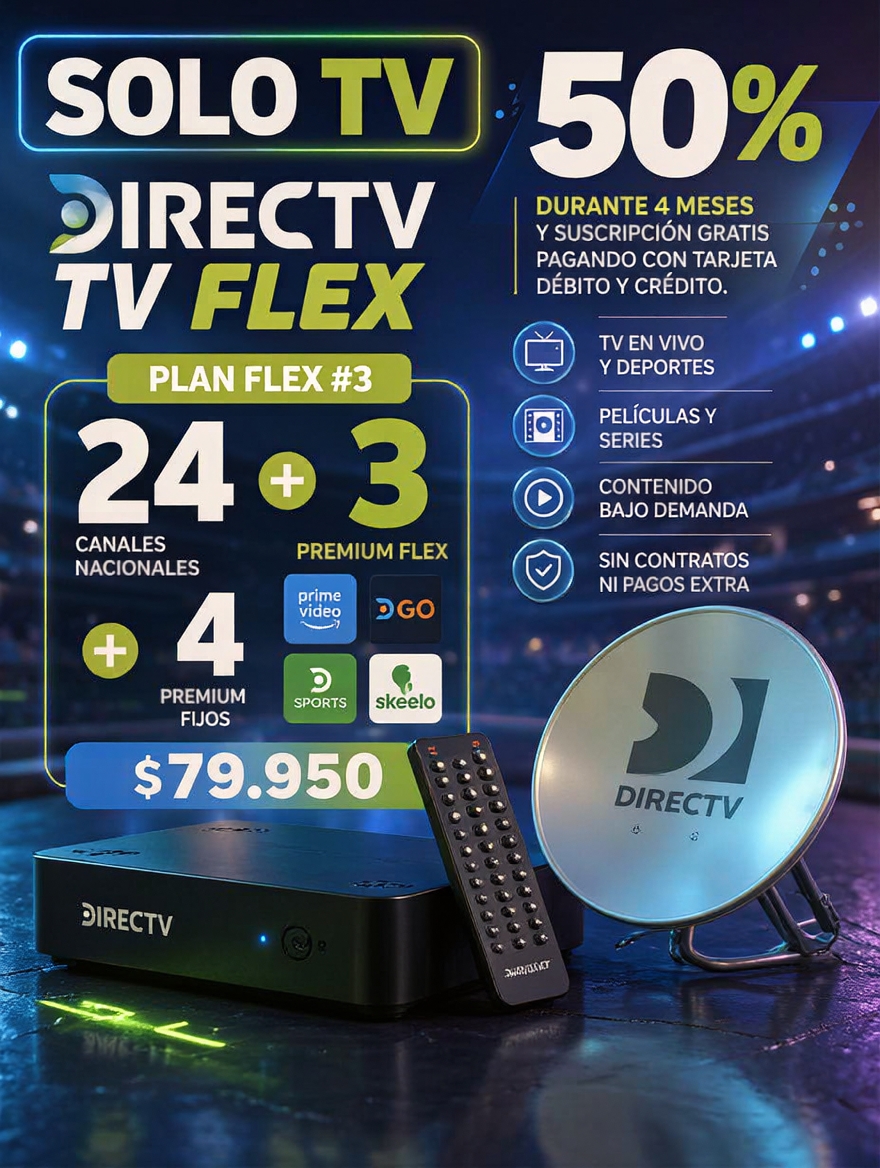Directv - Investco Distribuidor Autorizado Facebook ad: Chatea con nosotros