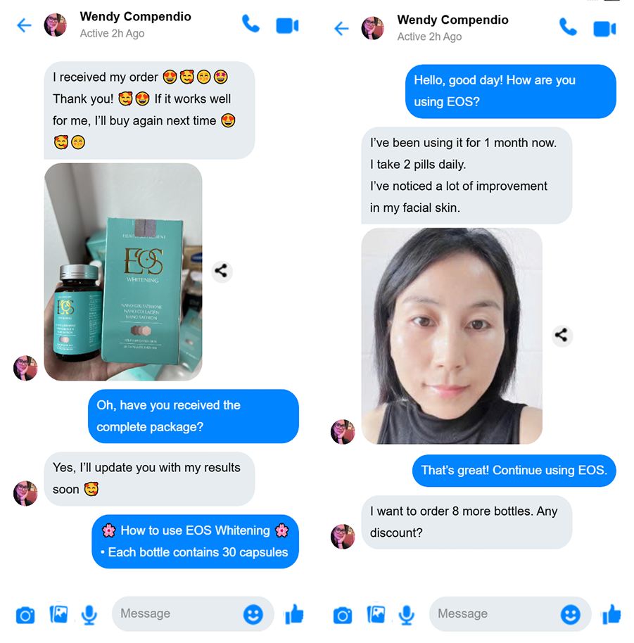 Dr. Nelly EOS - Korea's No. 1 Skin Whitening & Melasma Fading Pill Facebook ad