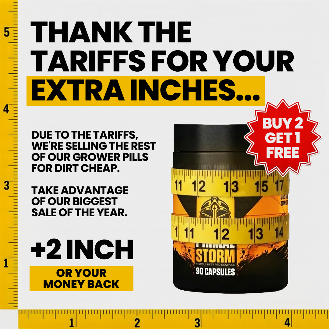 Primal Storm Supplements Facebook ad