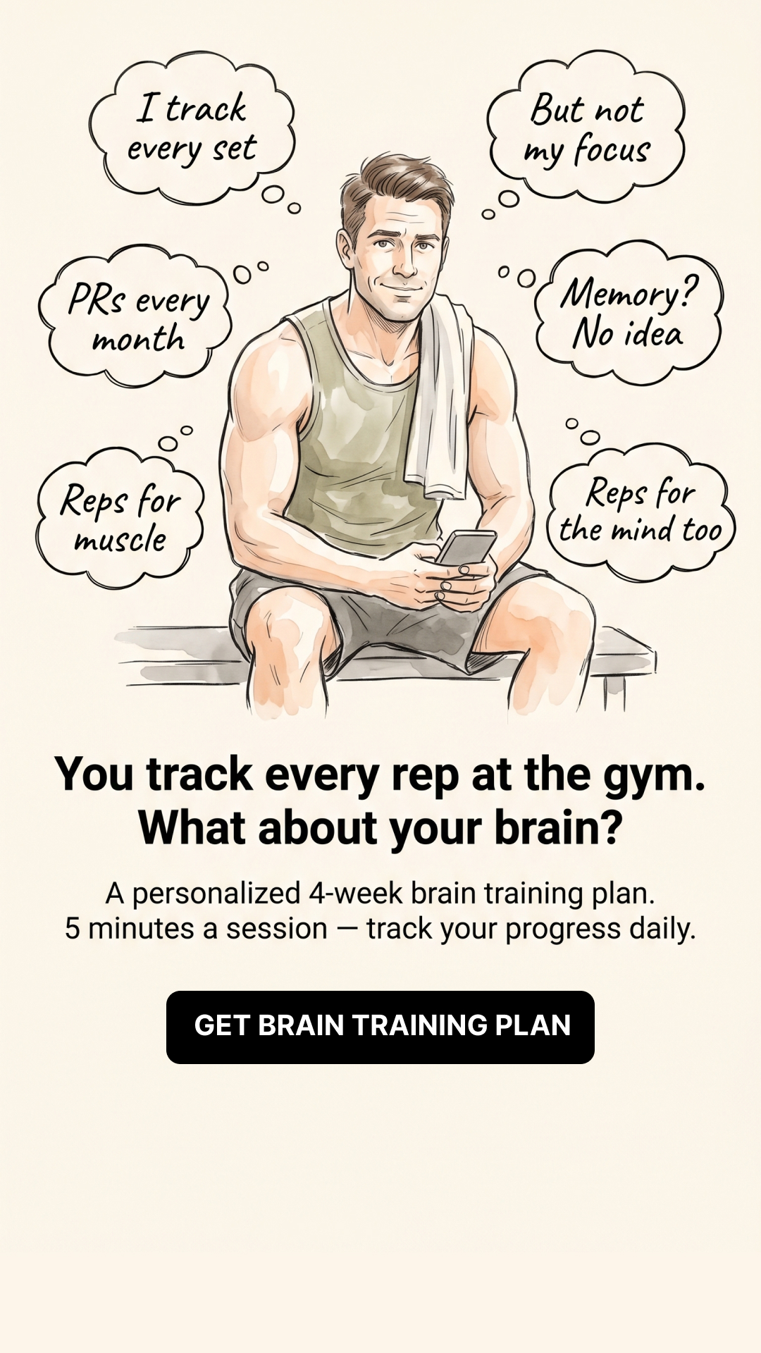 Impulse: Brain Training & Self-Discovery Facebook ad