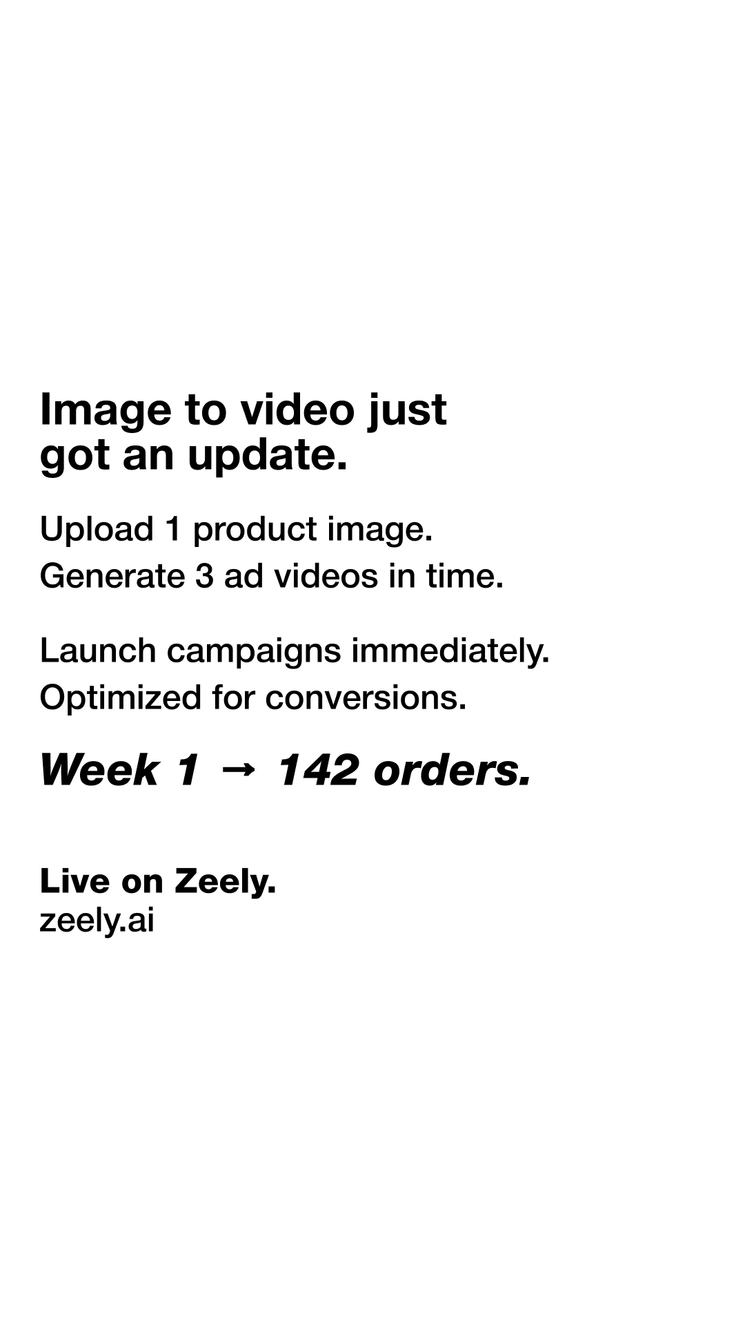 Zeely Facebook ad