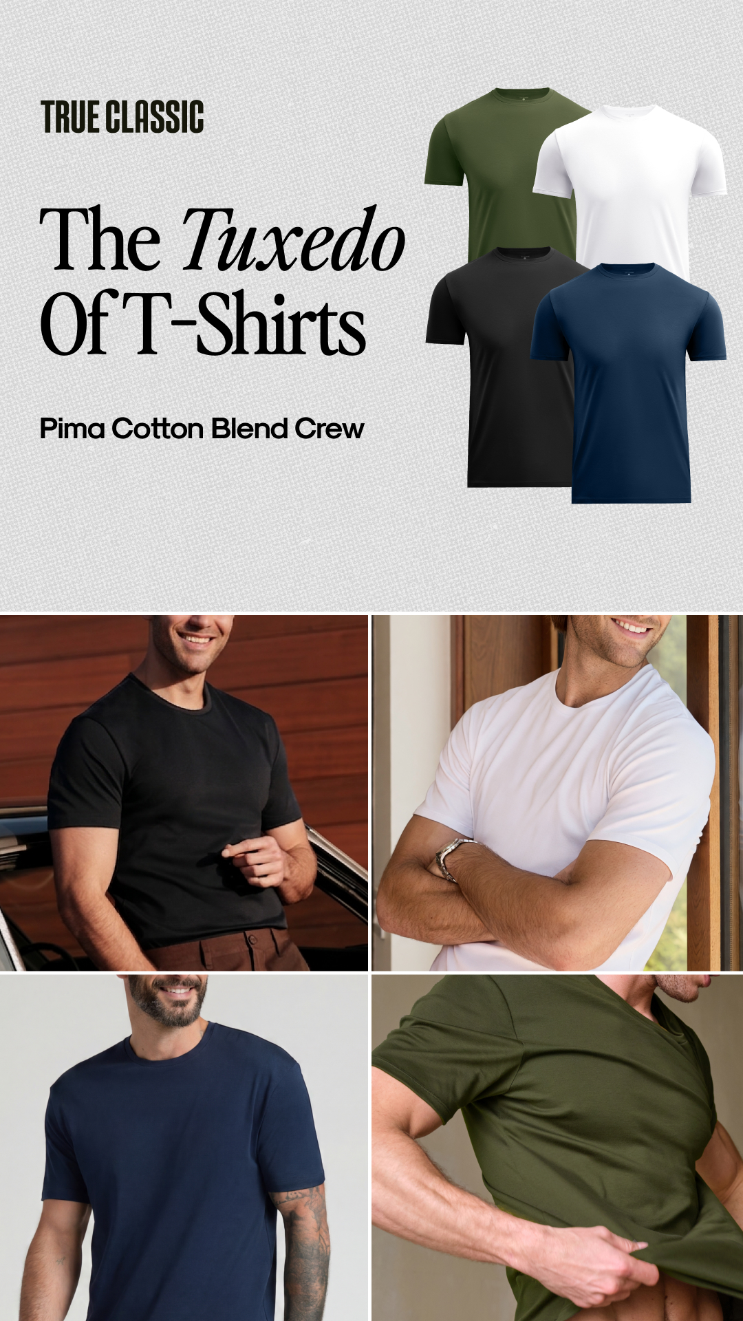 True Classic Facebook ad