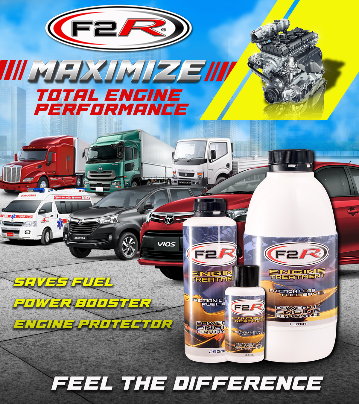F2R Engine Treatment - Metro Manila Facebook ad