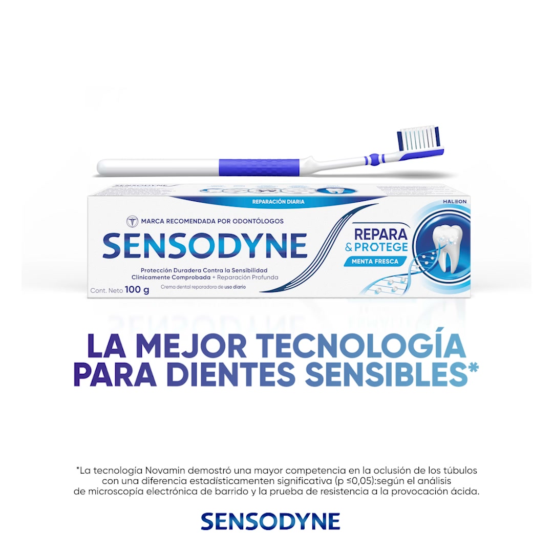 Sensodyne Facebook ad: Sensodyne Repara & Protege