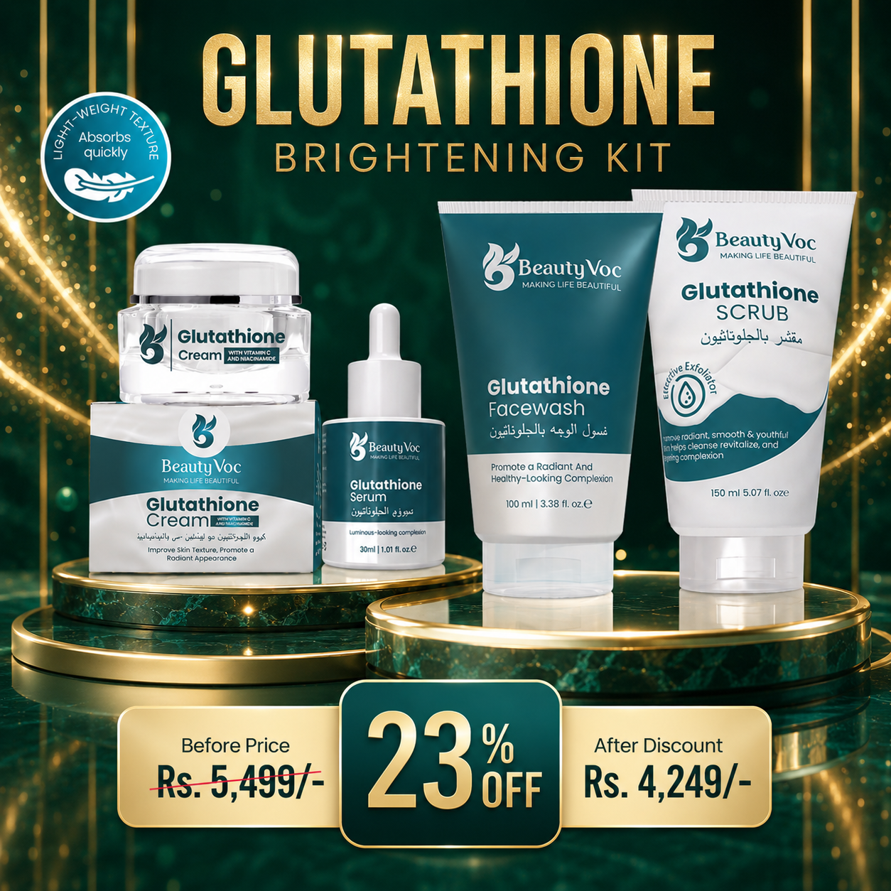 BeautyVoc Facebook ad