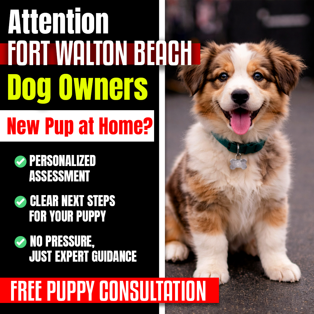 BTS K9 Dog Training Facebook ad