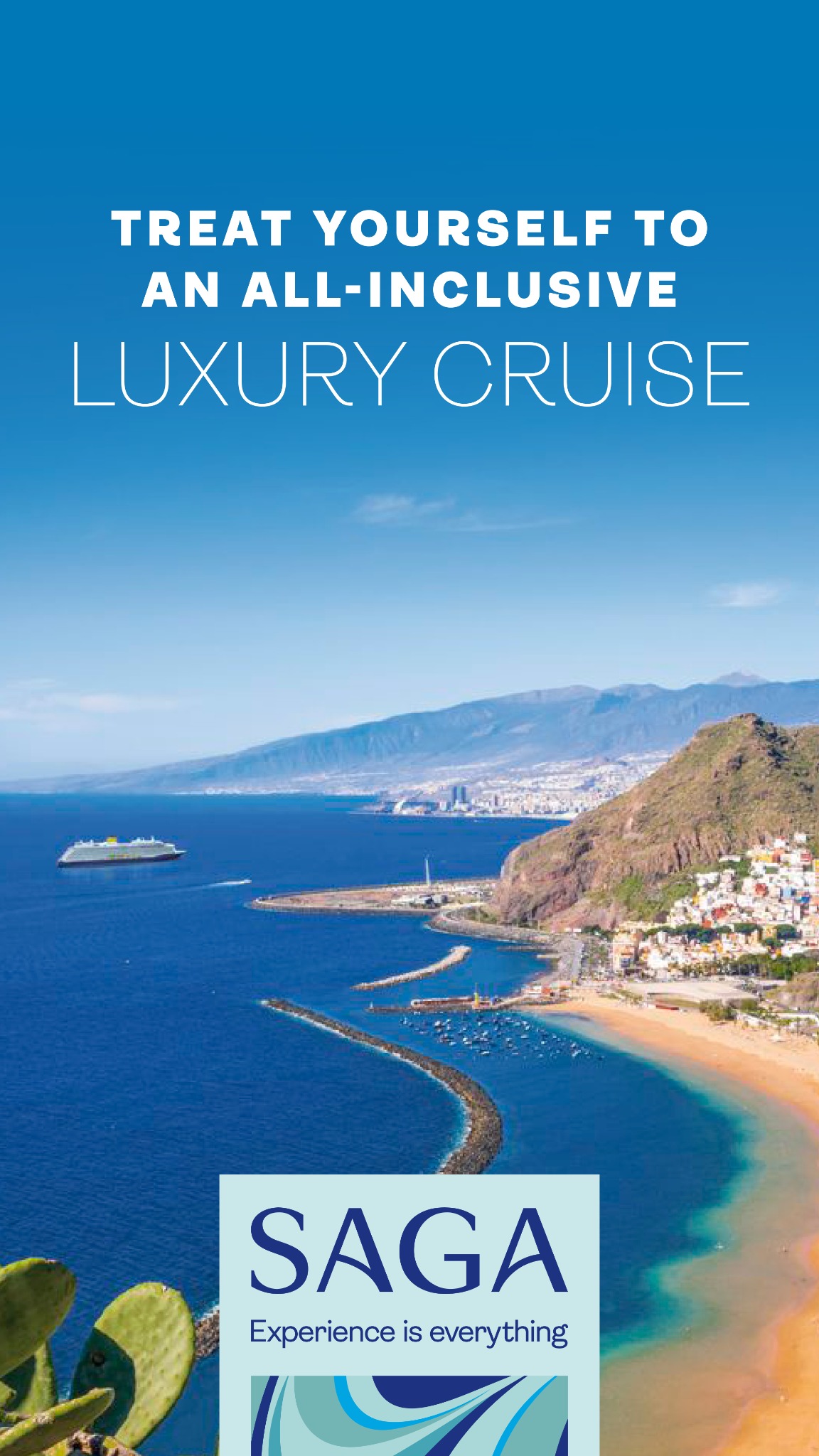 Saga Cruises Facebook ad