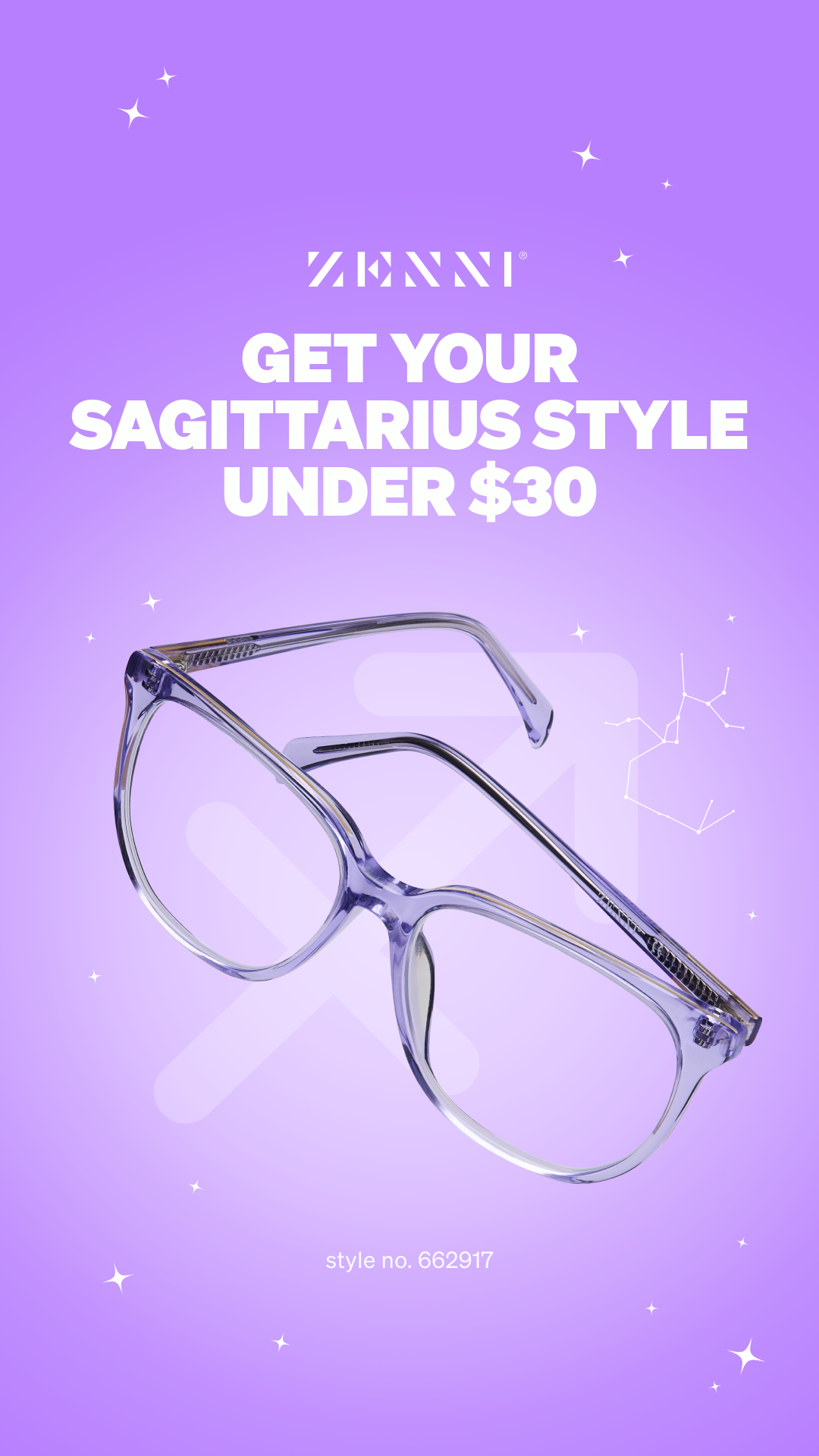 Zenni Optical Facebook ad