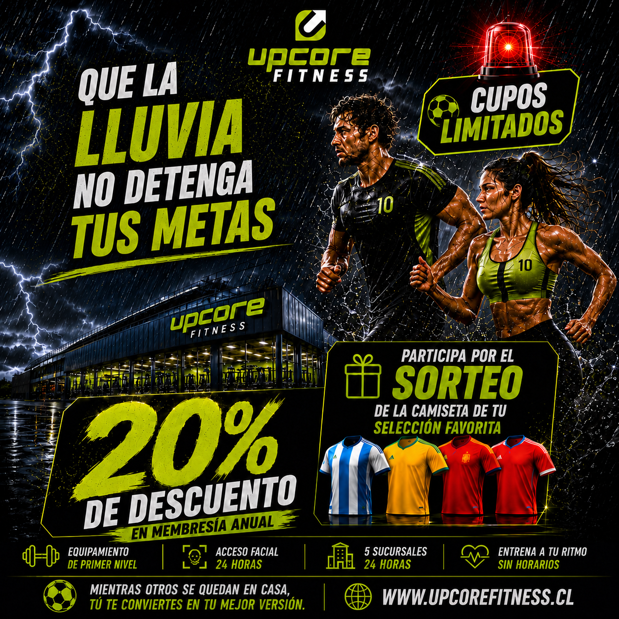 Upcorefitnessoficial Facebook ad