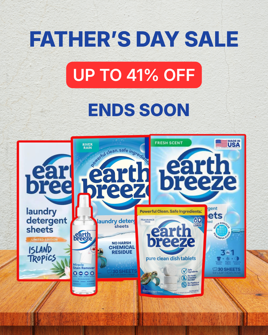 Earth Breeze Facebook ad
