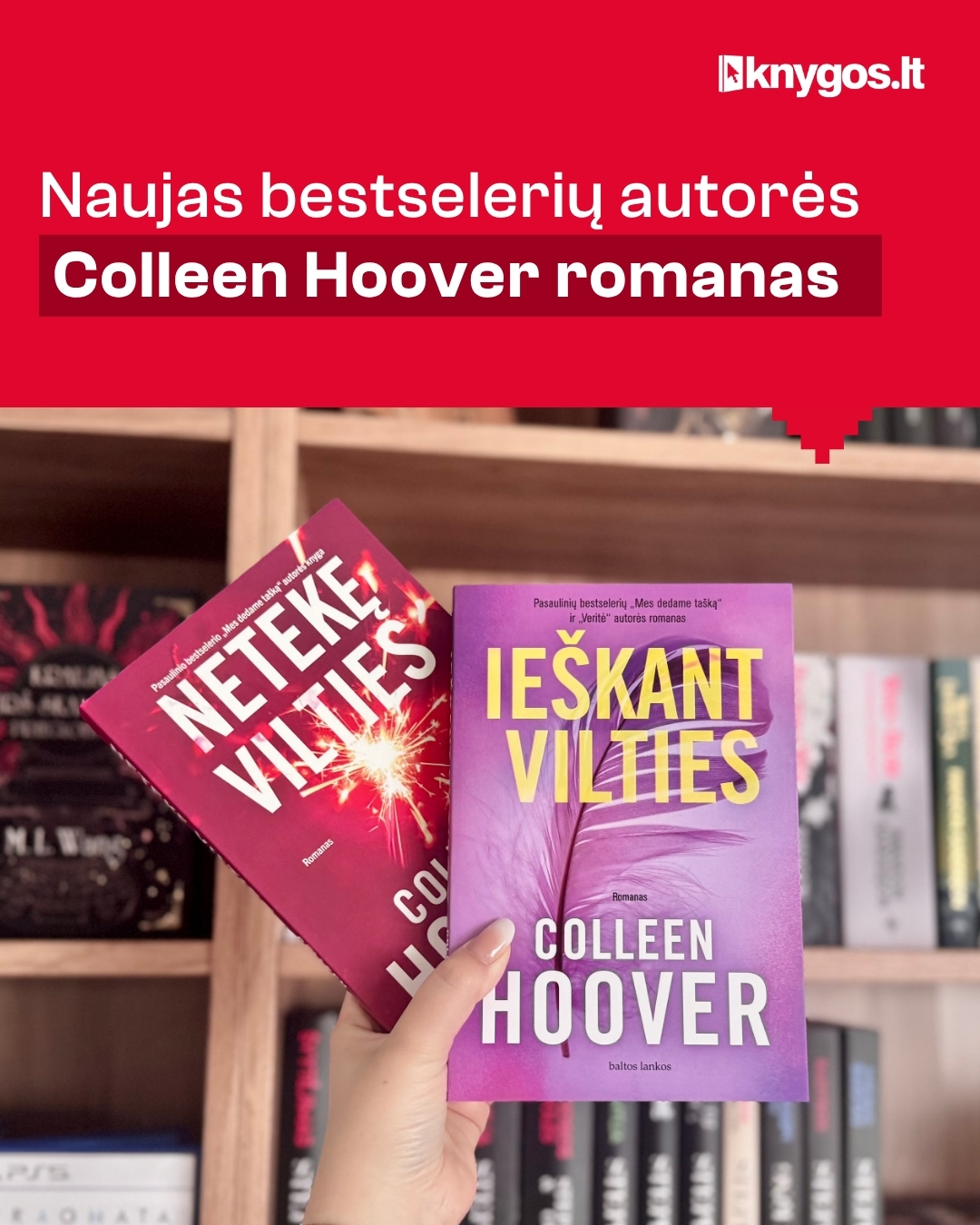 knygos.lt Facebook ad