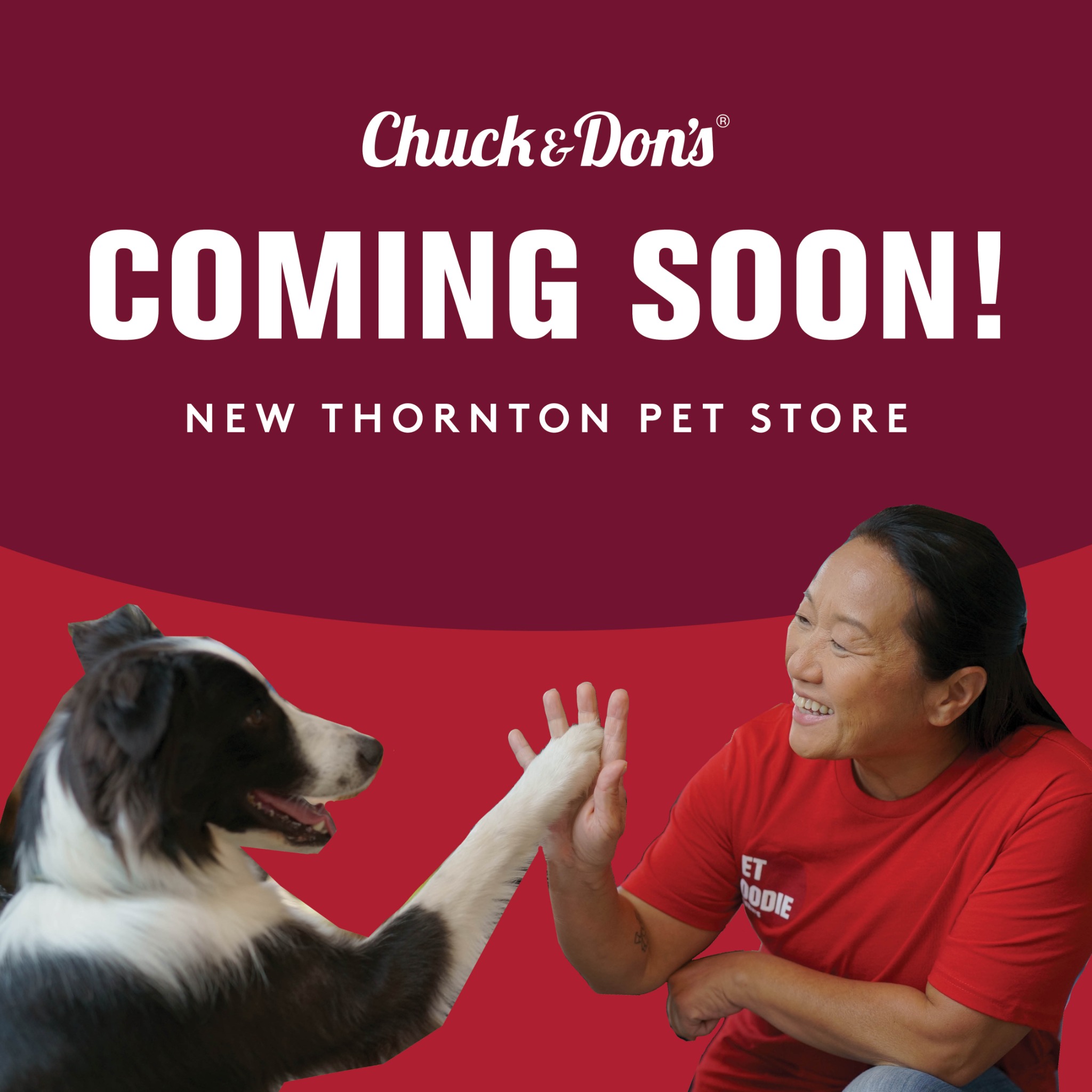 Chuck & Don's Pet Food & Supplies Facebook ad