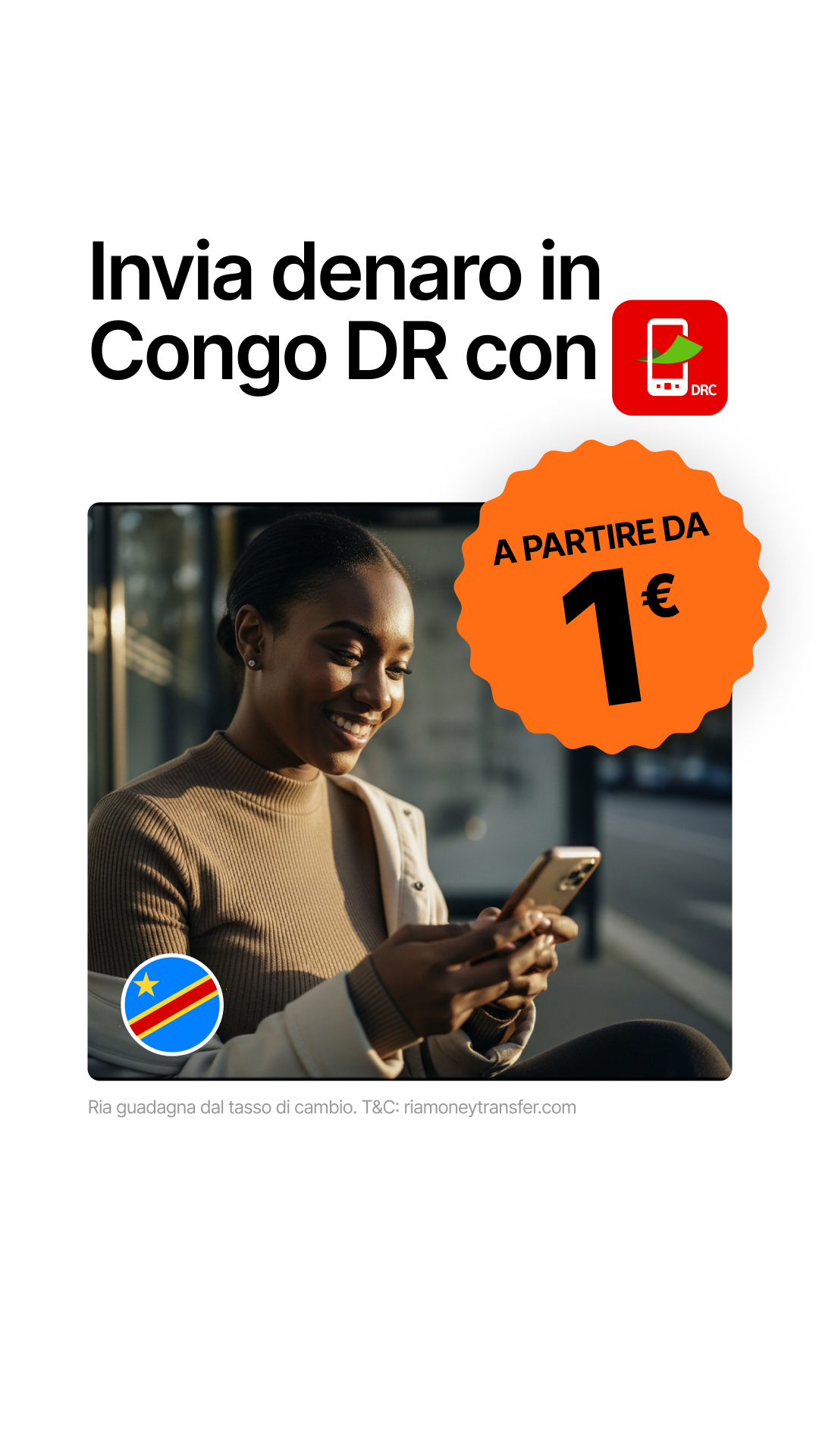 Ria Money Transfer Facebook ad