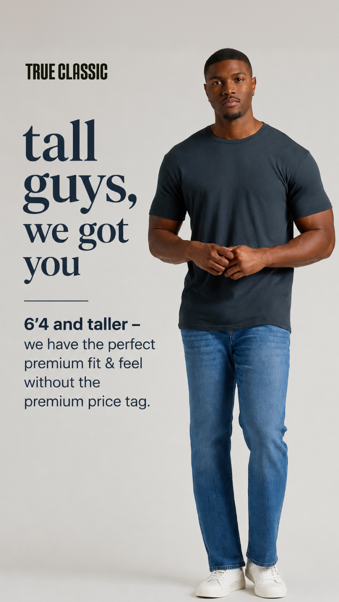 True Classic Facebook ad