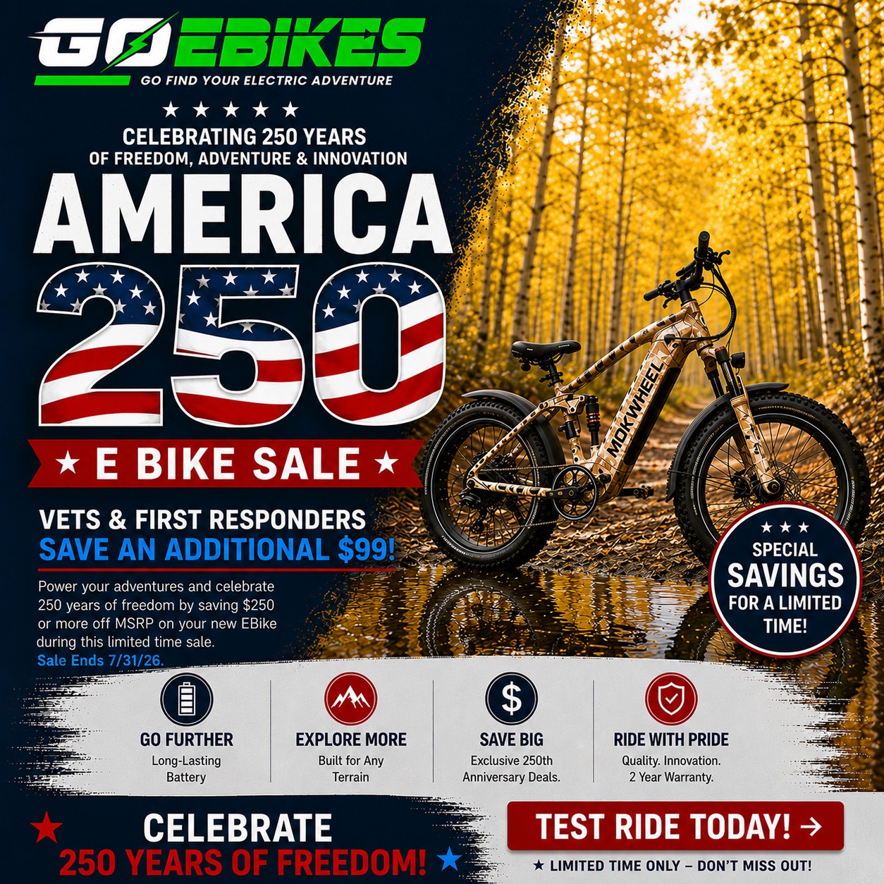 Go Ebikes - Mokwheel Jacksonville, FL Facebook ad: Go EBikes - Mokwheel - Jacksonville, FL