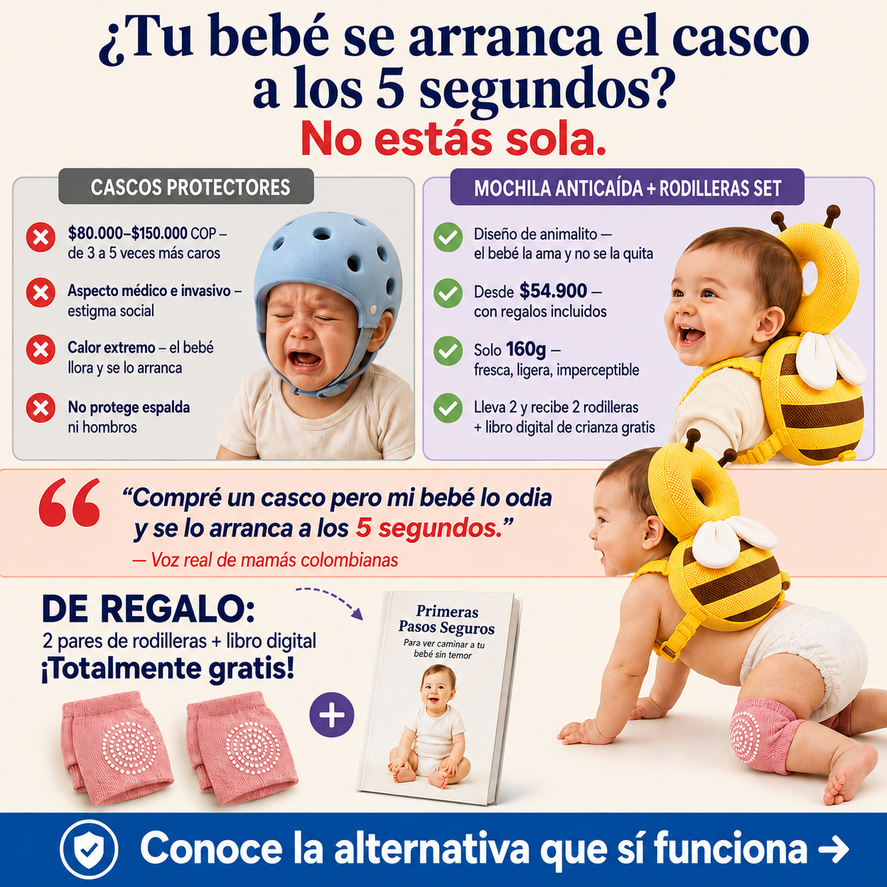 LaNubi Facebook ad: PAGA EN CASA
