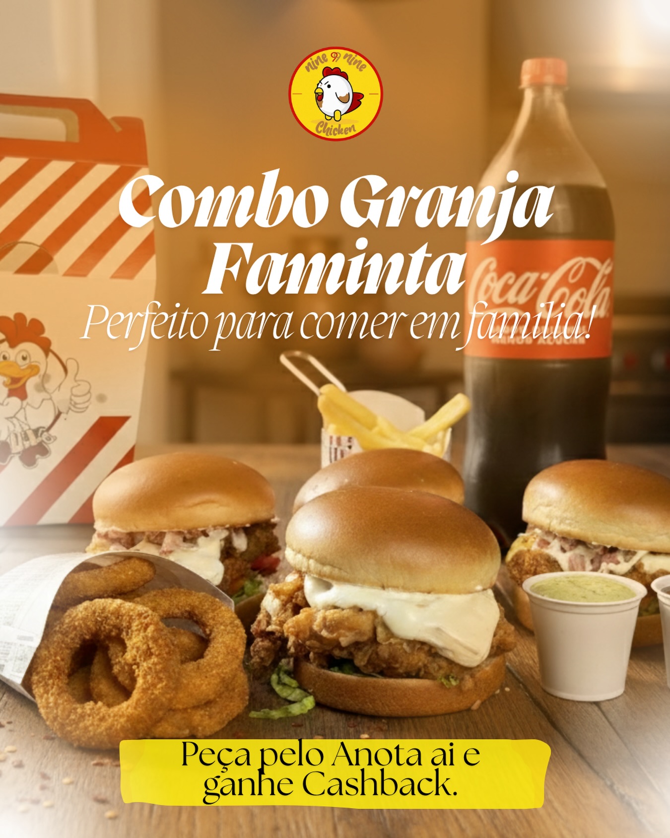 99 Chicken Facebook ad: 99 Chicken | Delivery em Amparo | Pedido online