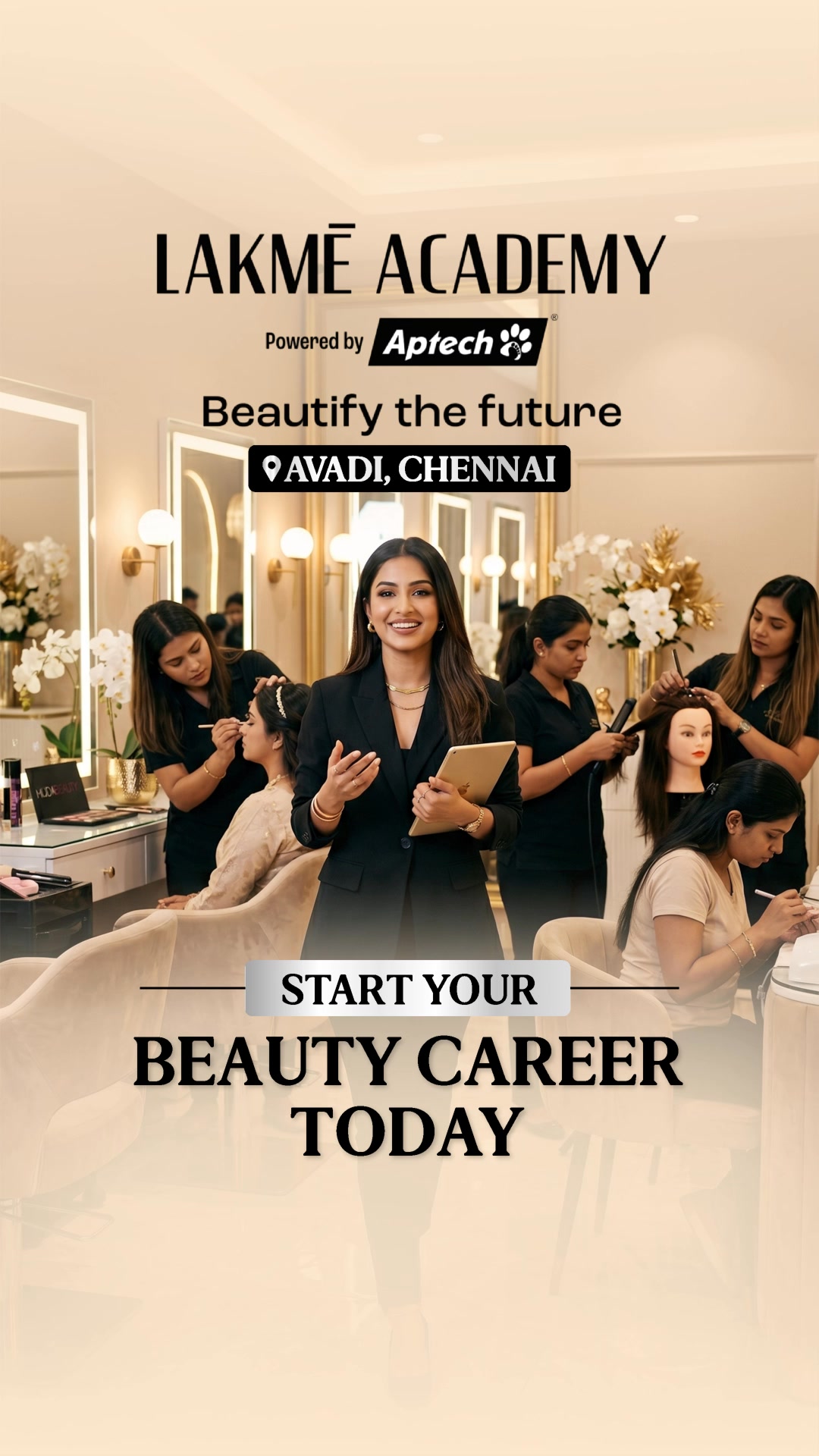 Lakme Academy Avadi Facebook ad: Visit Lakme Academy Avadi Today