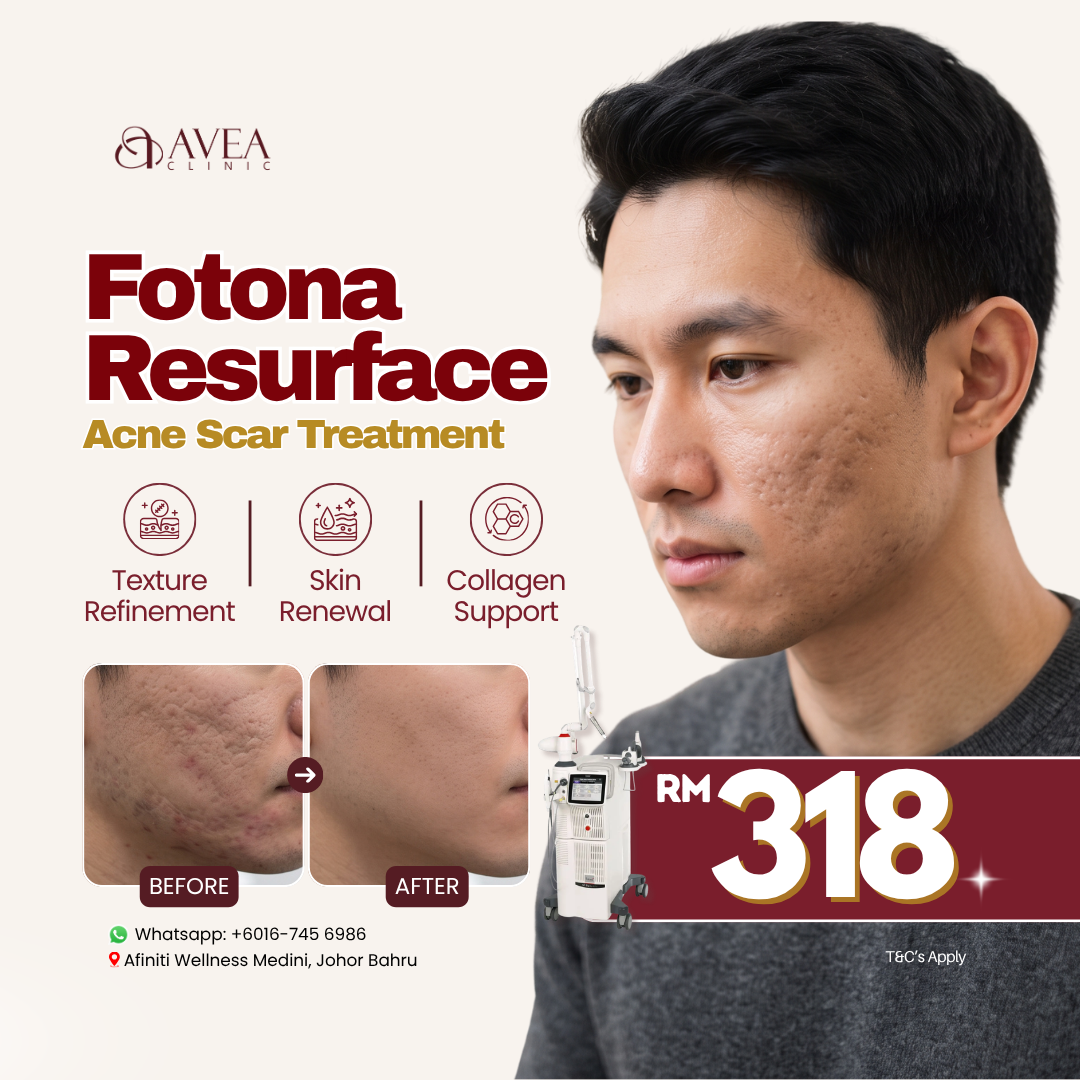 Avea Clinic Facebook ad: Book Appointment