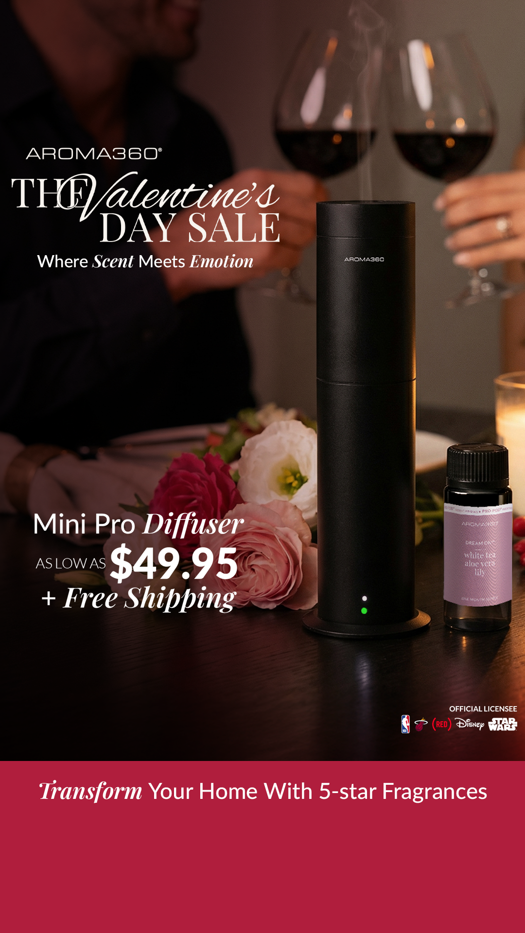 Aroma360 Facebook ad