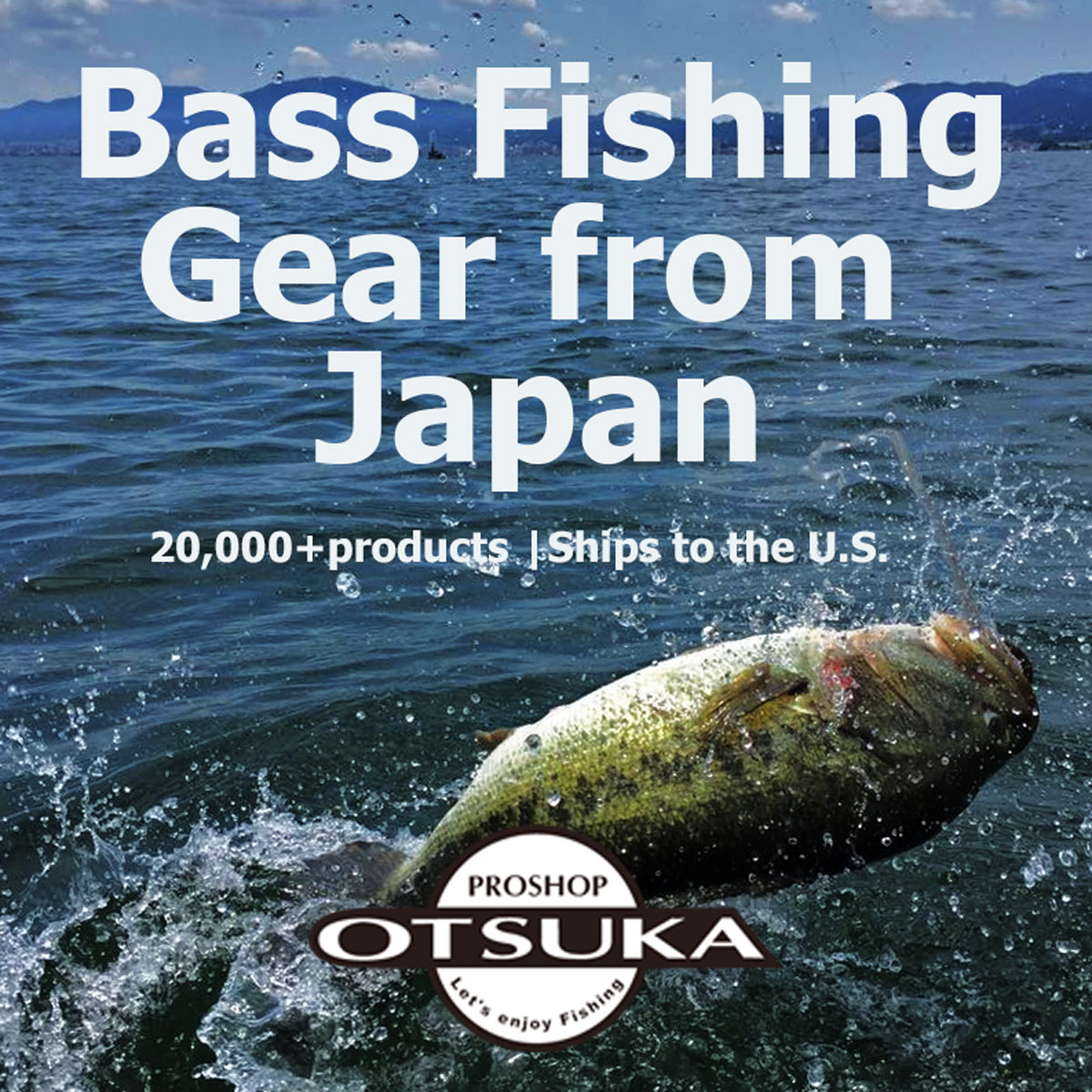 Proshop Otsuka Japan Facebook ad: Discover Premium Bass Fishing Gear from Japan