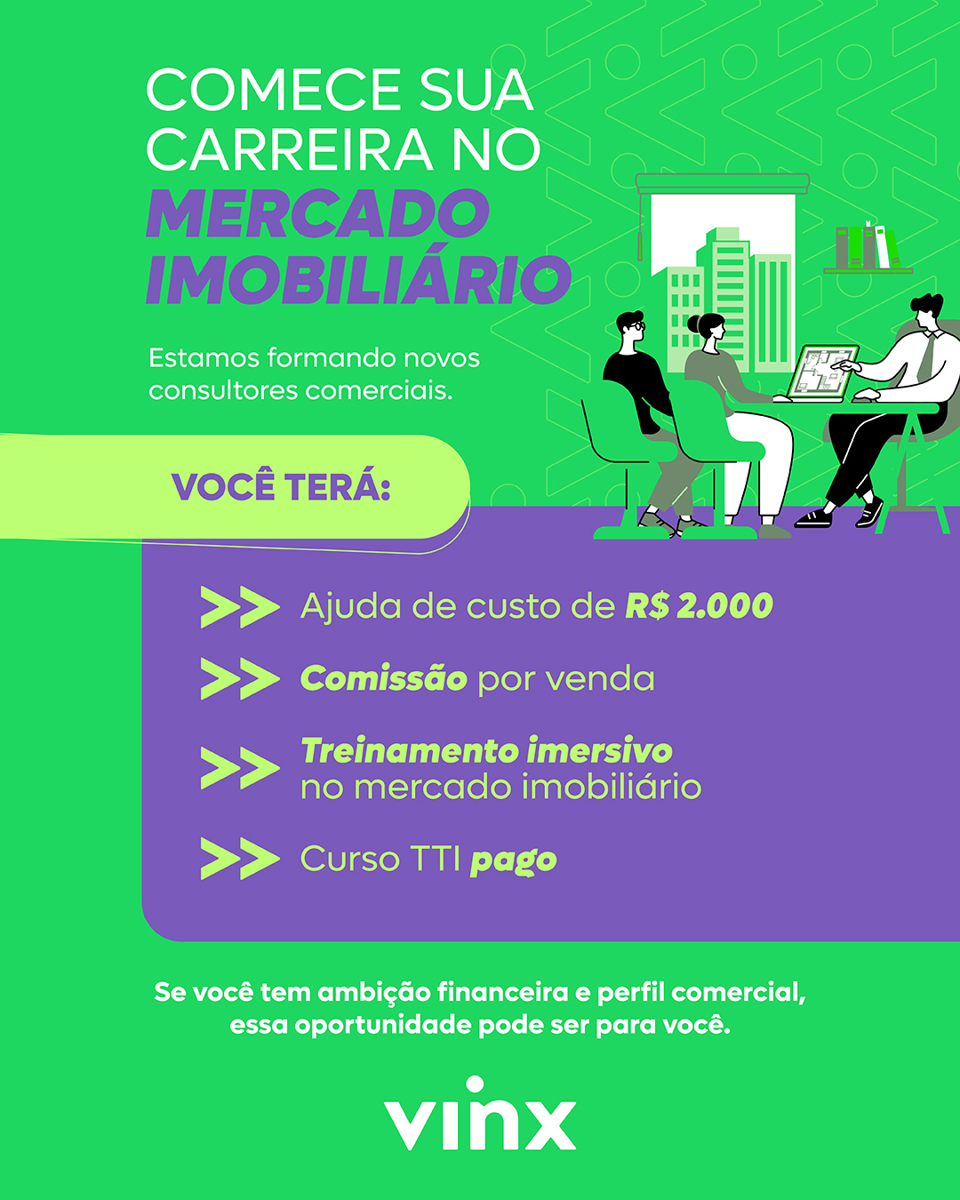 Vinx Construtora Facebook ad
