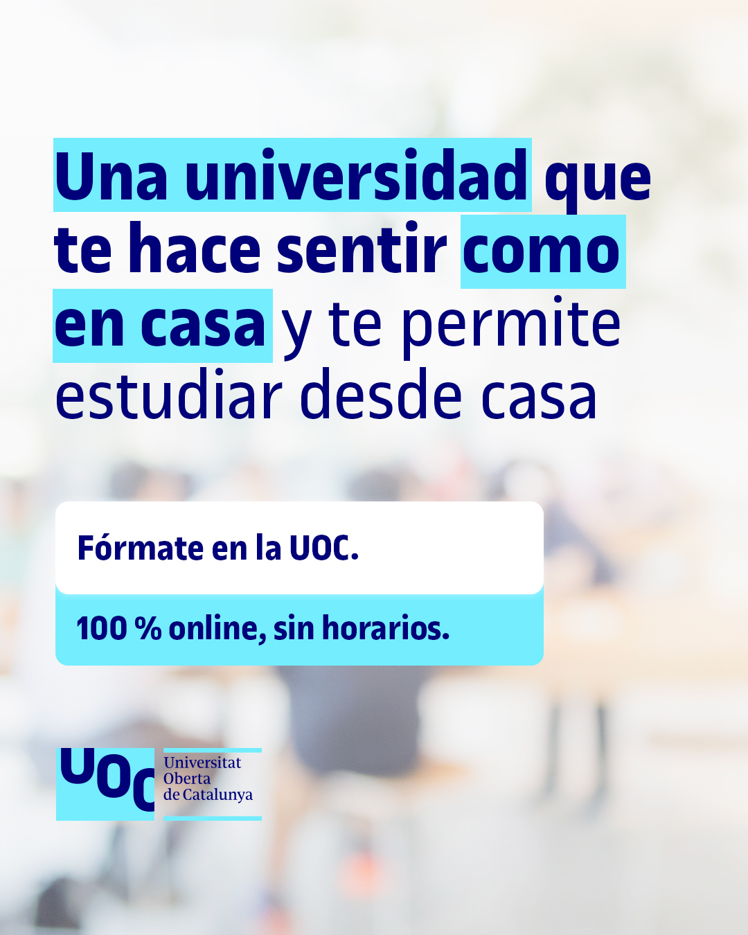 Universitat Oberta de Catalunya (UOC) Facebook ad