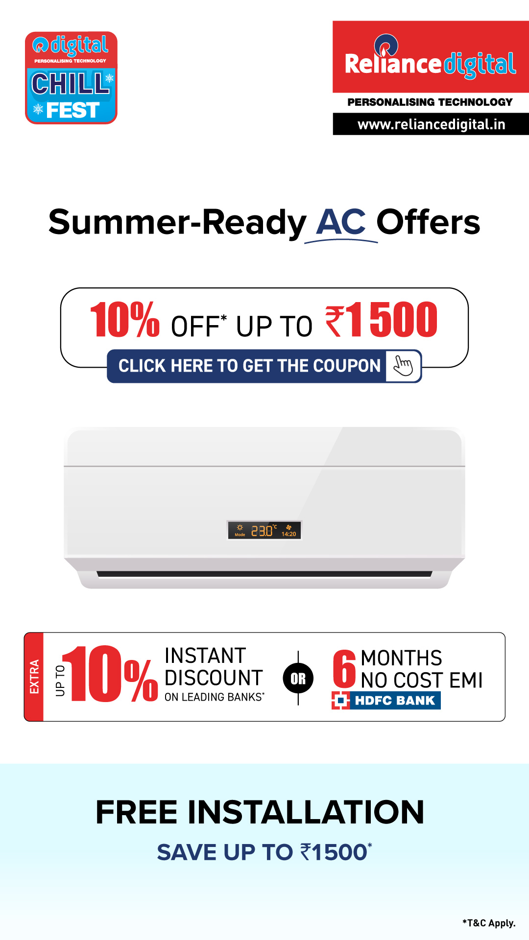 Reliance Digital Facebook ad