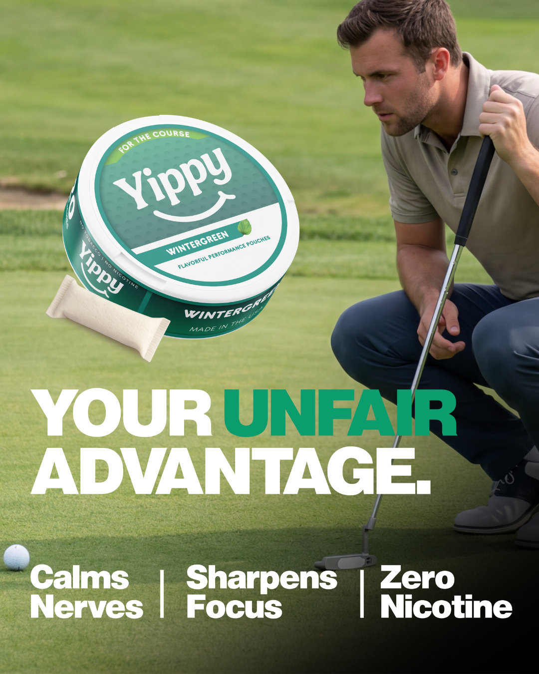 Yippy Facebook ad: The best pouch you've never tried.